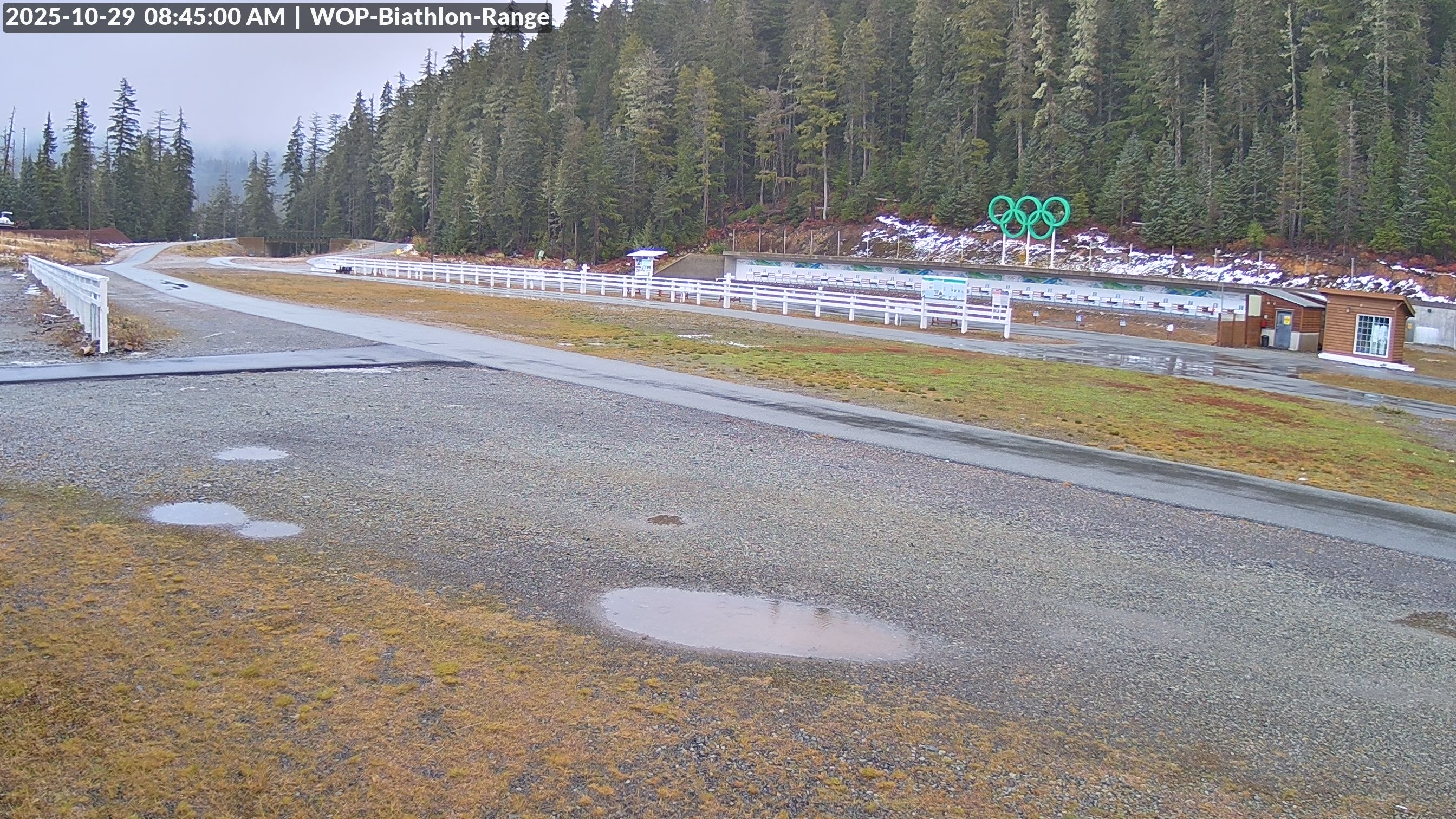 View looking North East to the Olympic Biathlon Range