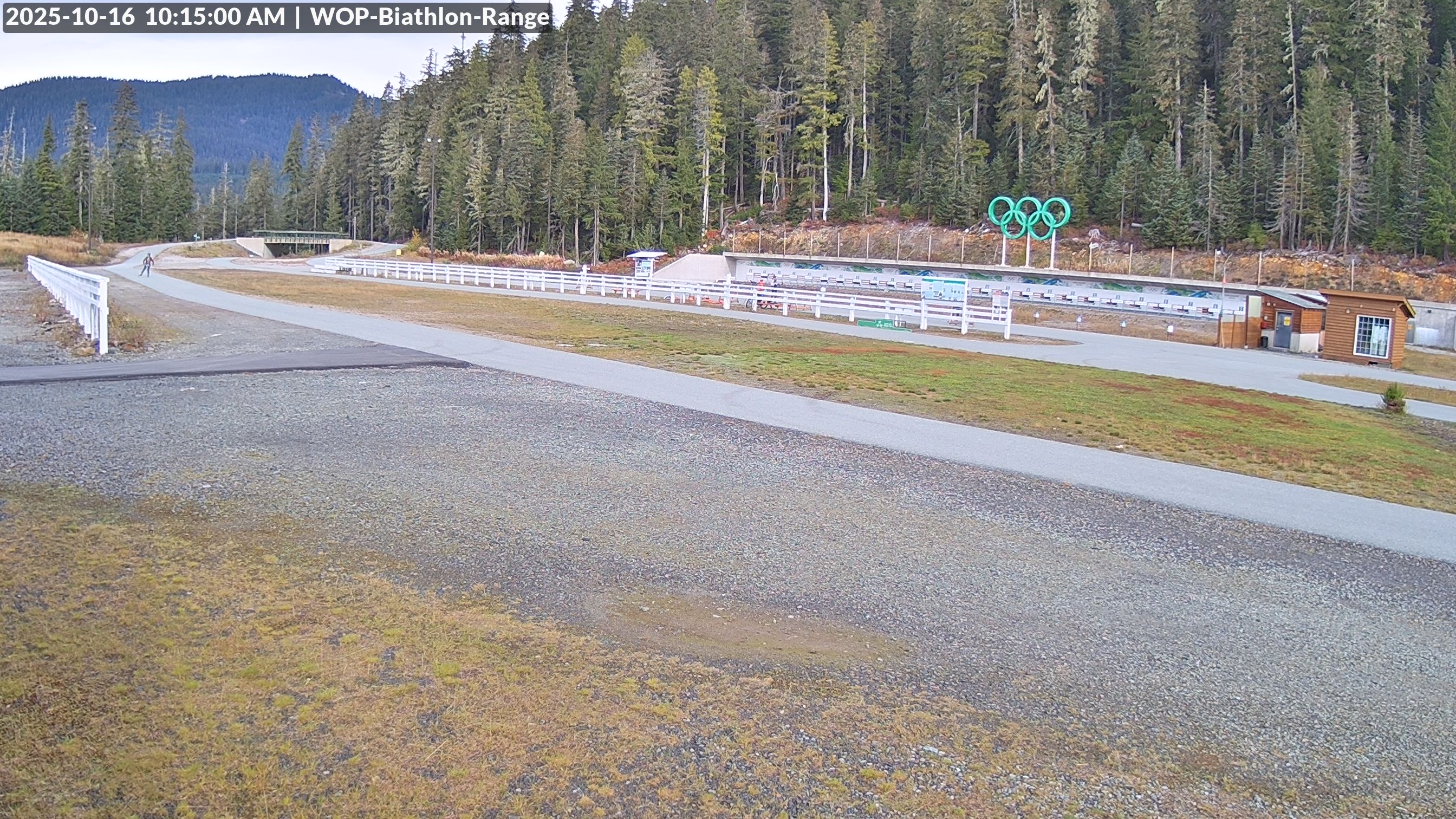 View looking North East to the Olympic Biathlon Range