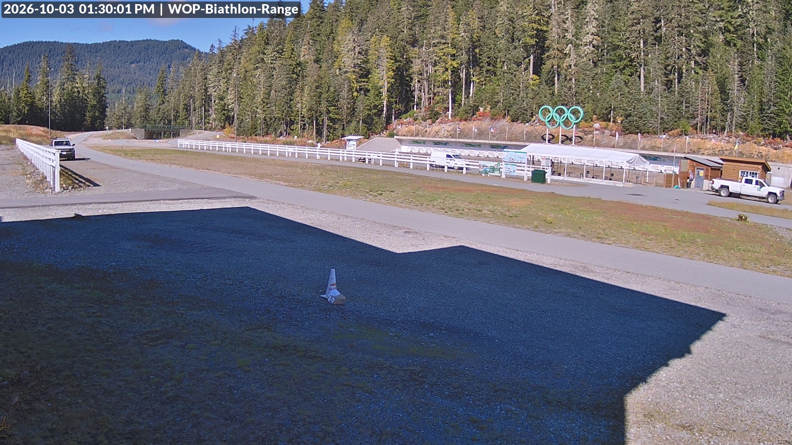 View looking North East to the Olympic Biathlon Range