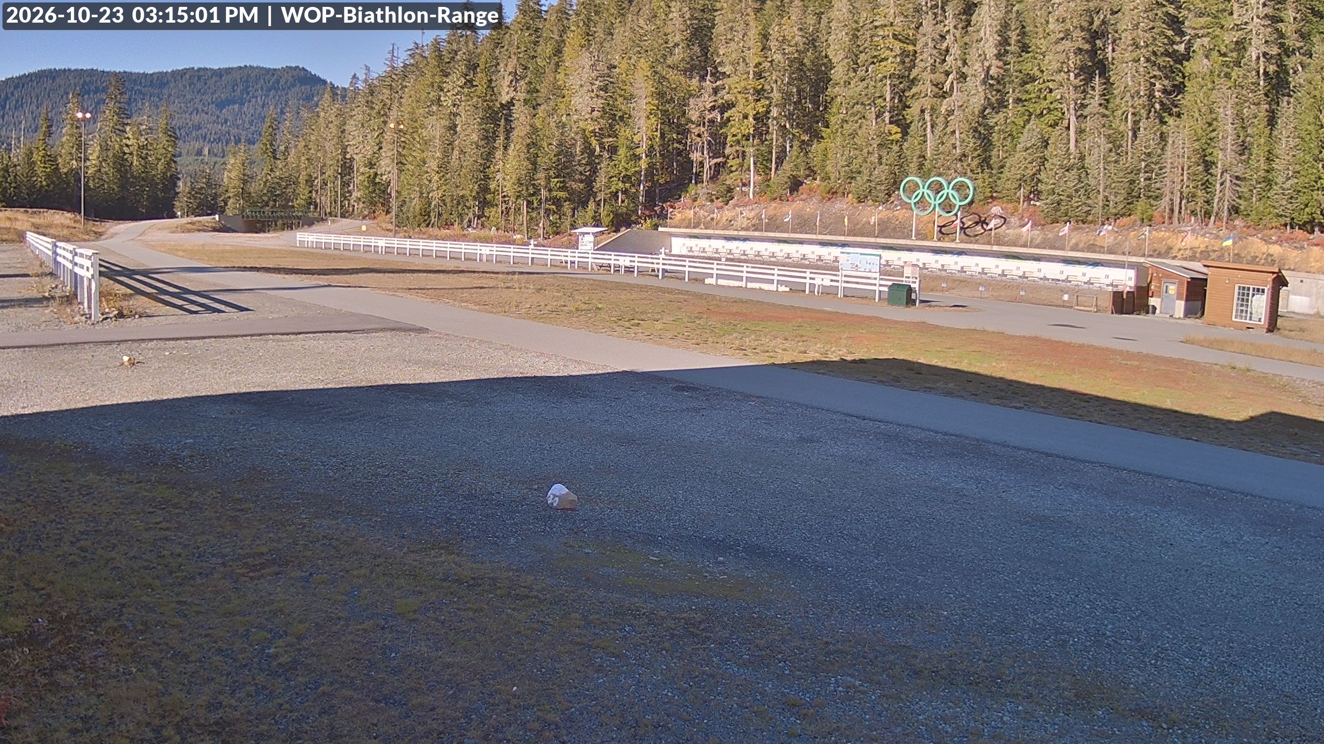 View looking North East to the Olympic Biathlon Range