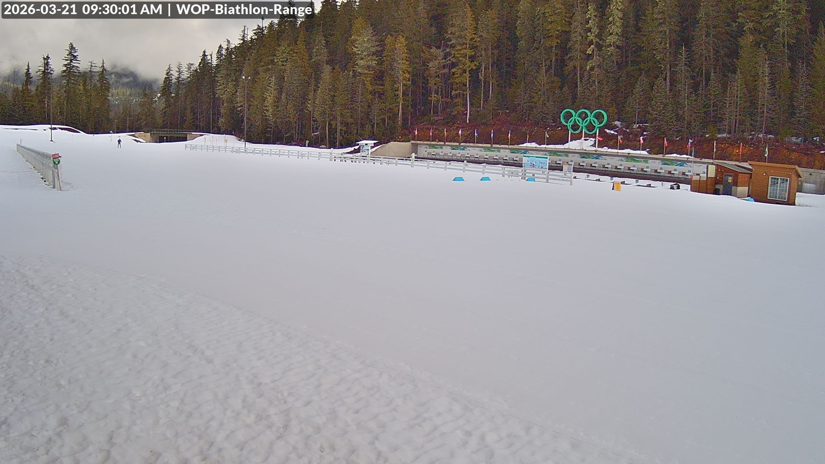 View looking North East to the Olympic Biathlon Range