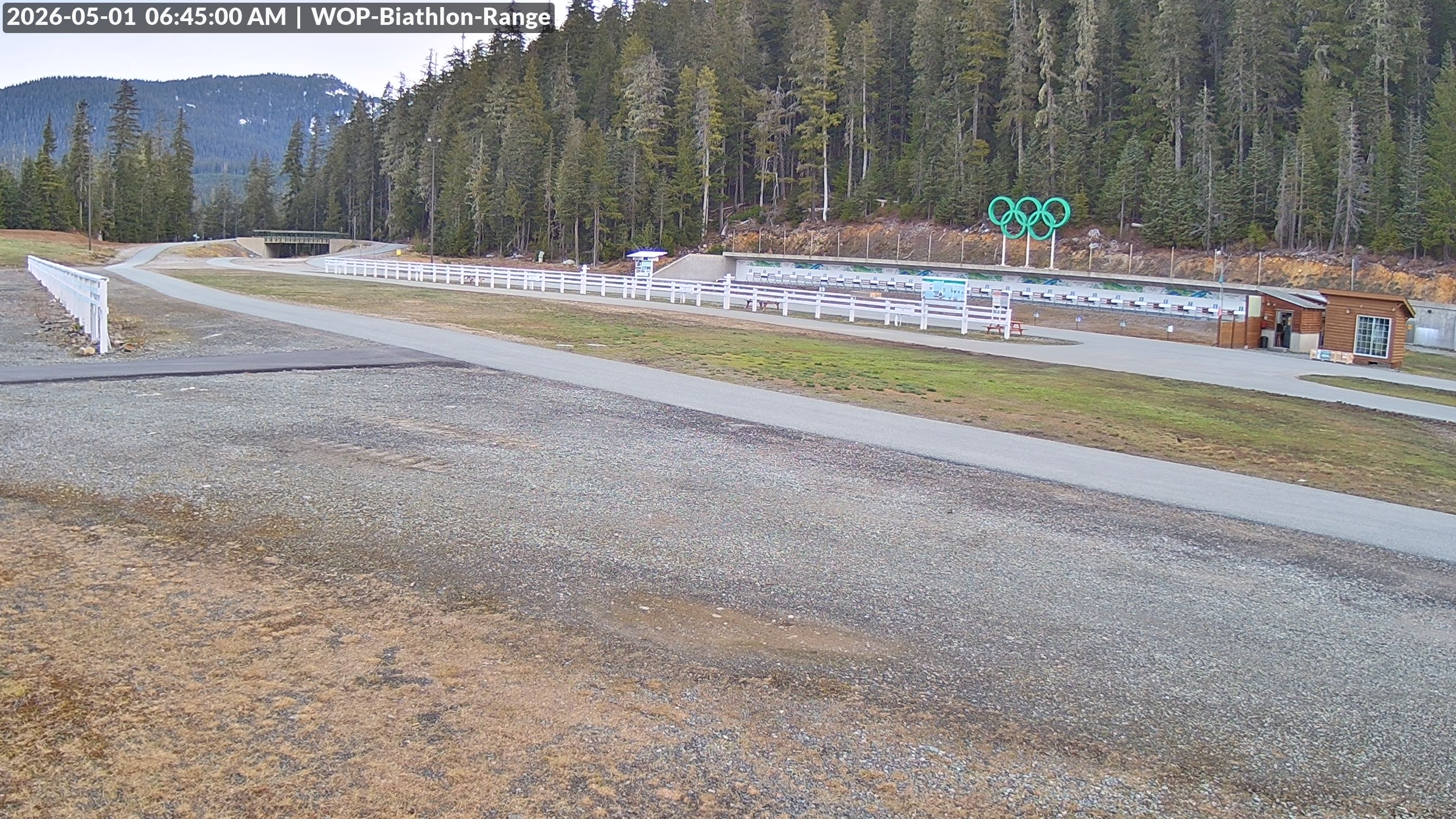 View looking North East to the Olympic Biathlon Range