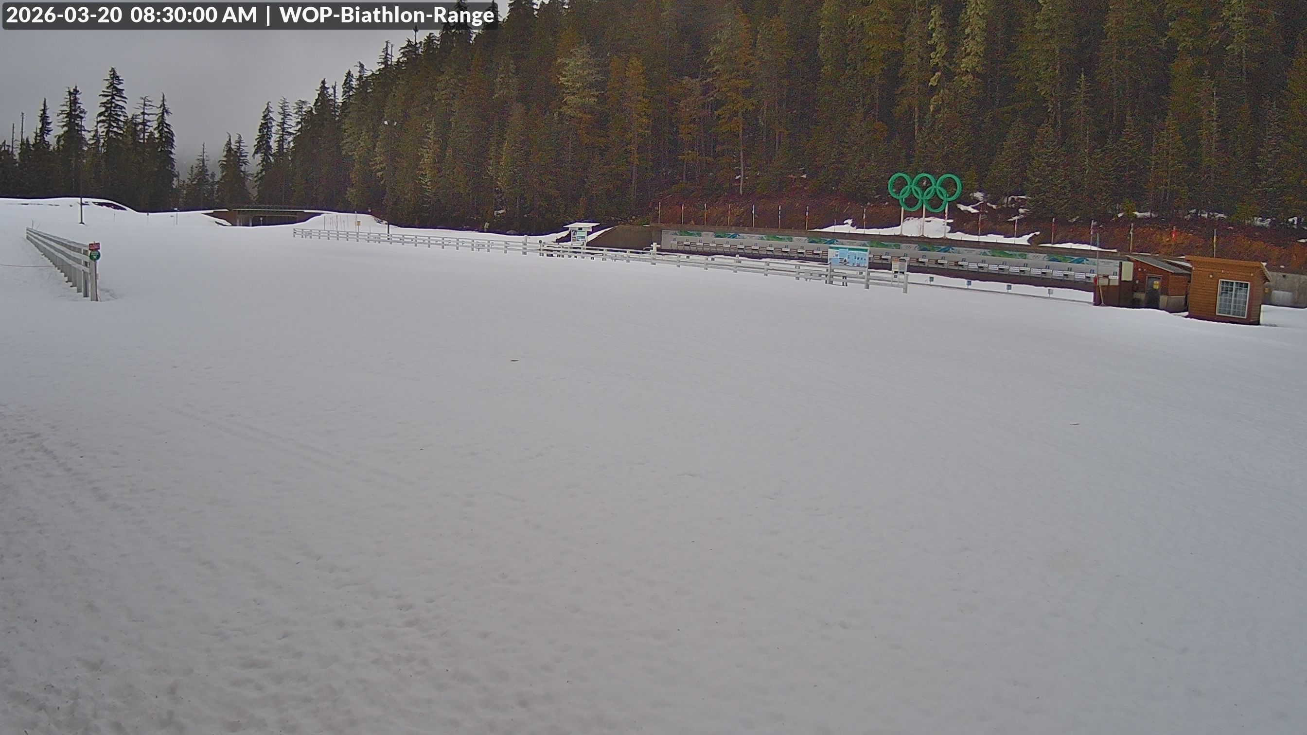 View looking North East to the Olympic Biathlon Range