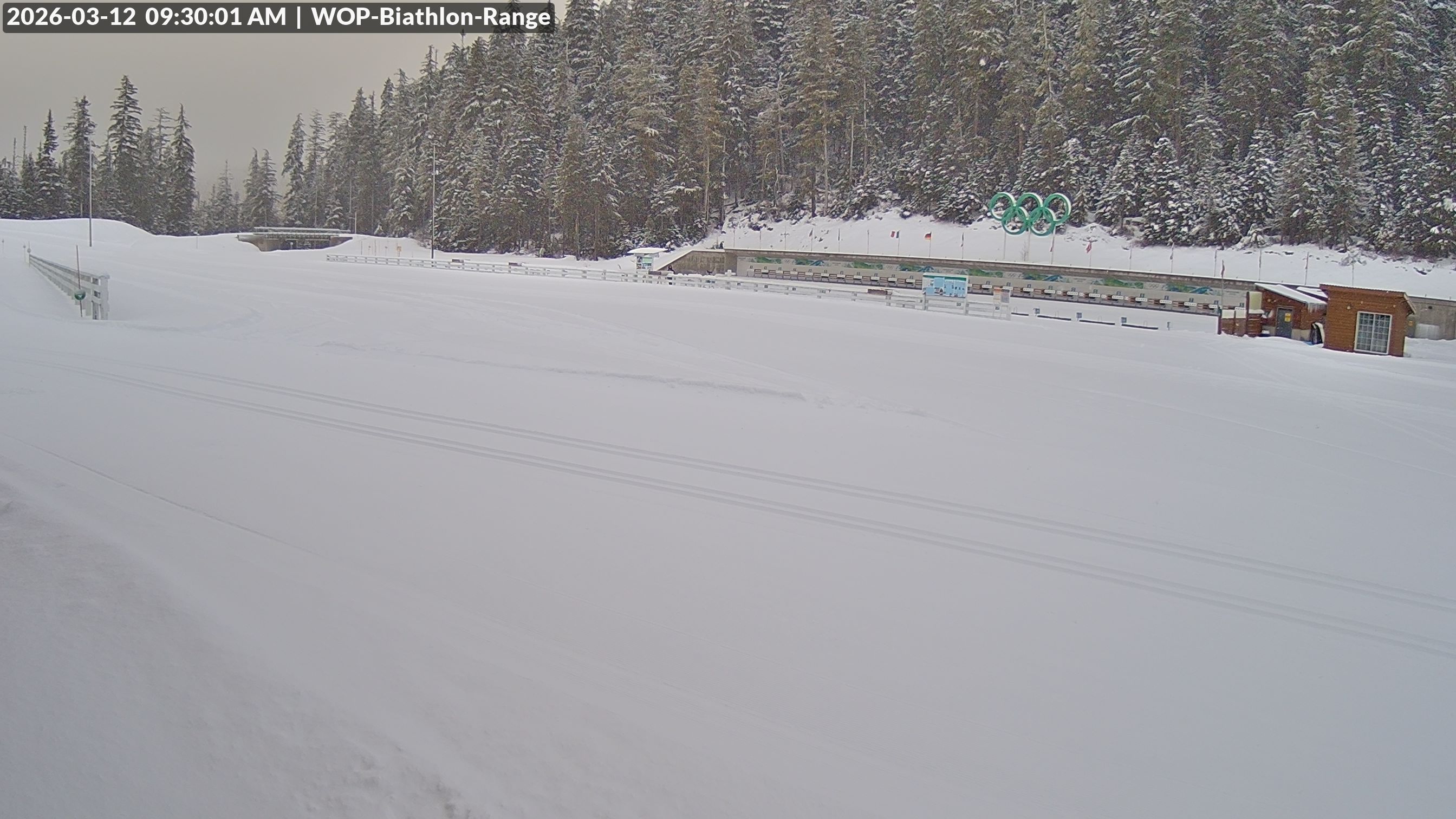 View looking North East to the Olympic Biathlon Range
