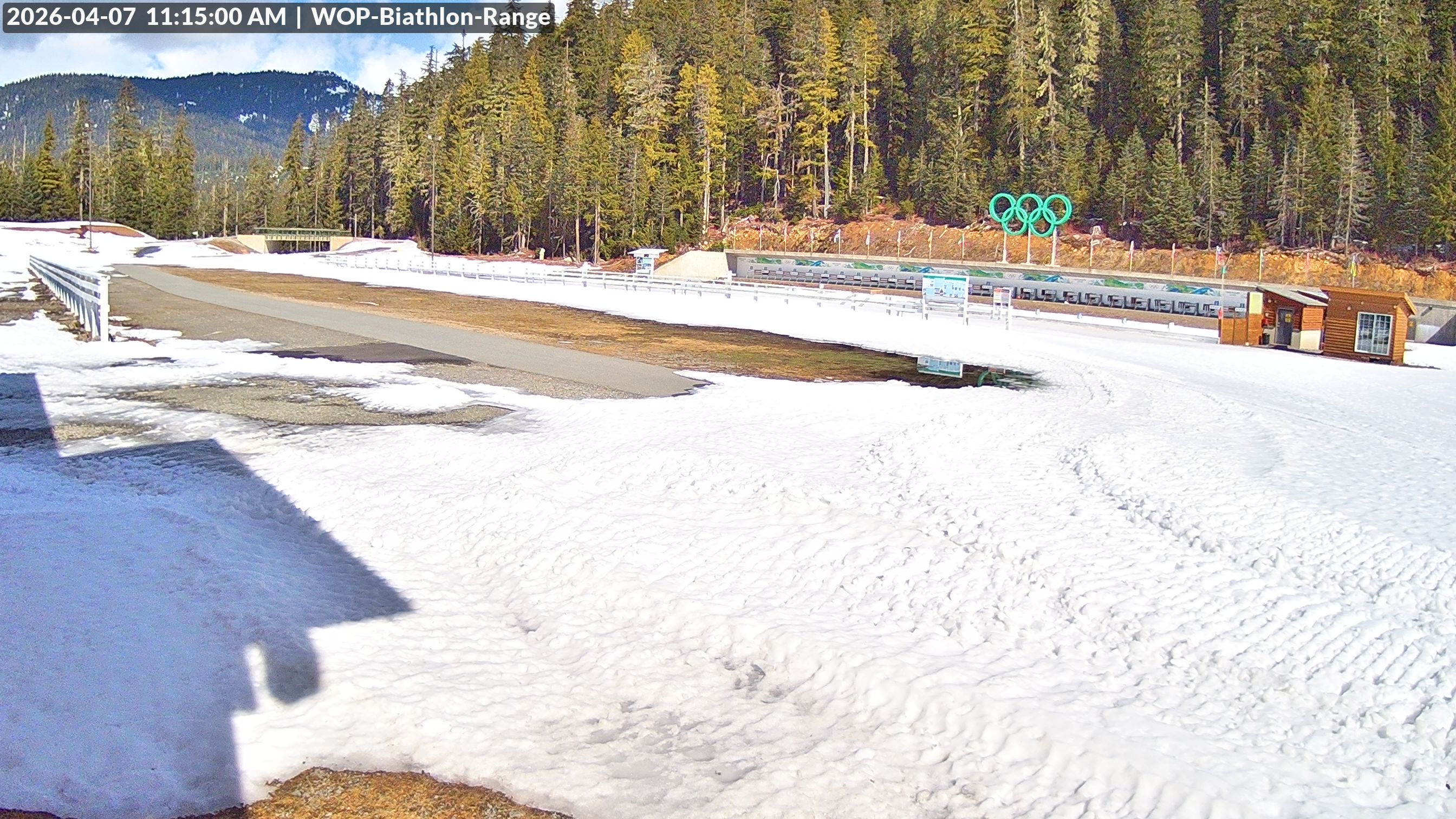 View looking North East to the Olympic Biathlon Range