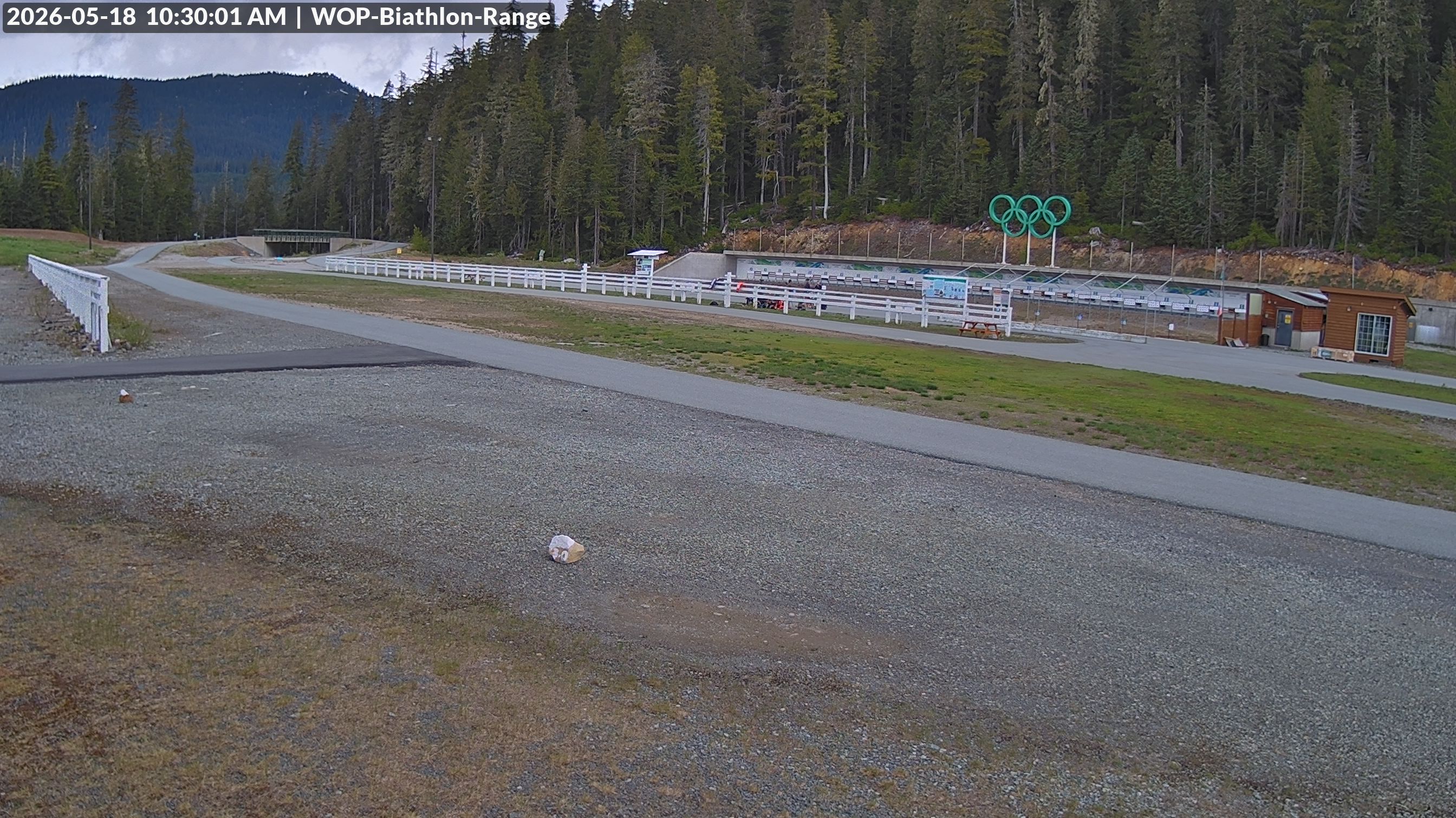 View looking North East to the Olympic Biathlon Range