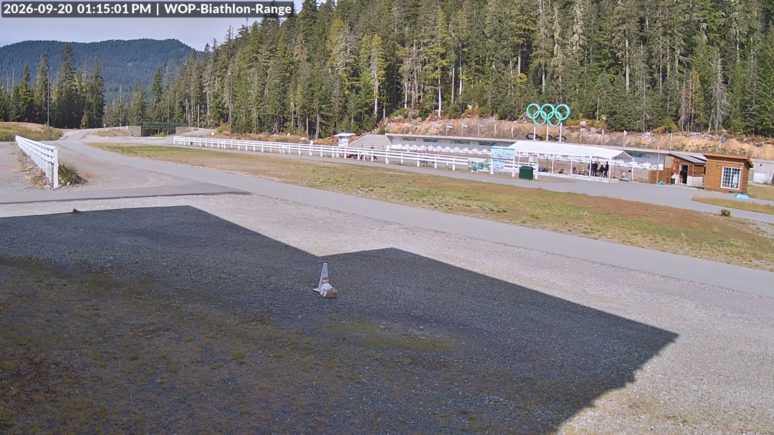 View looking North East to the Olympic Biathlon Range
