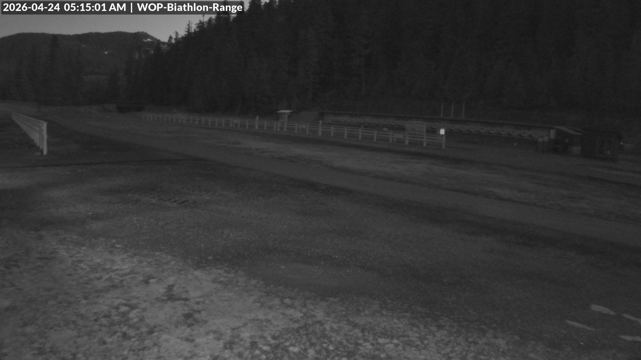 View looking North East to the Olympic Biathlon Range