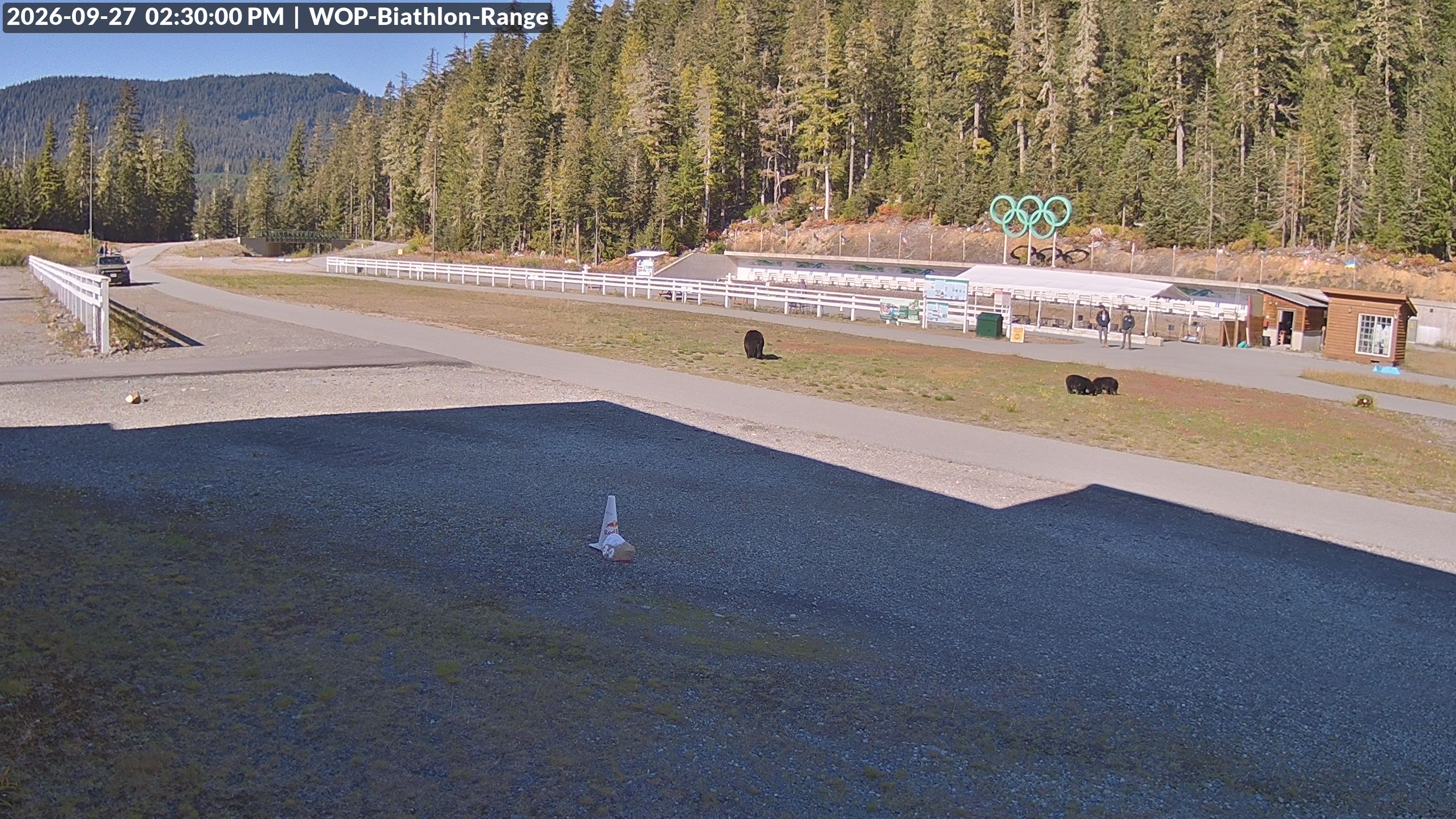View looking North East to the Olympic Biathlon Range