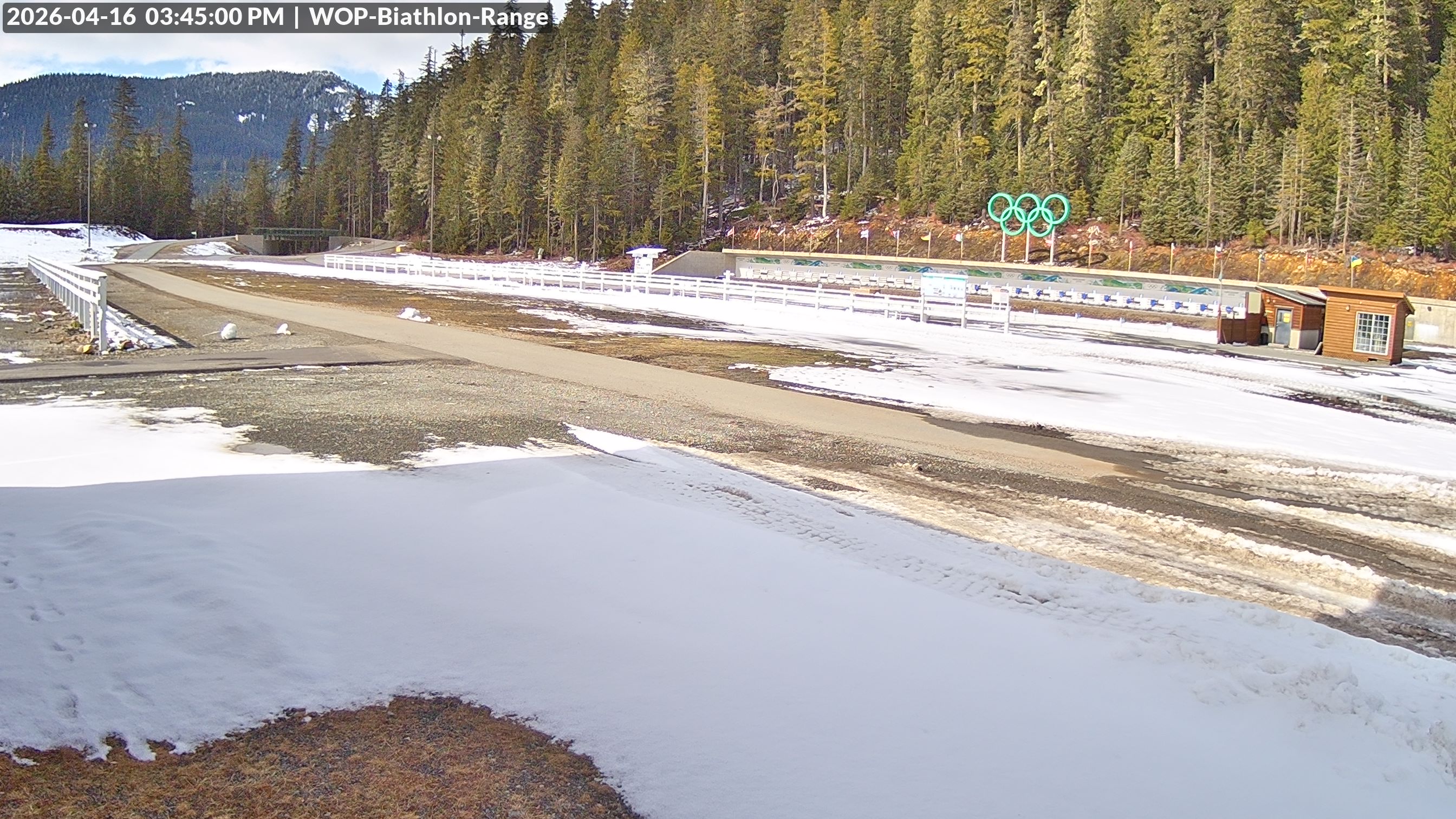 View looking North East to the Olympic Biathlon Range