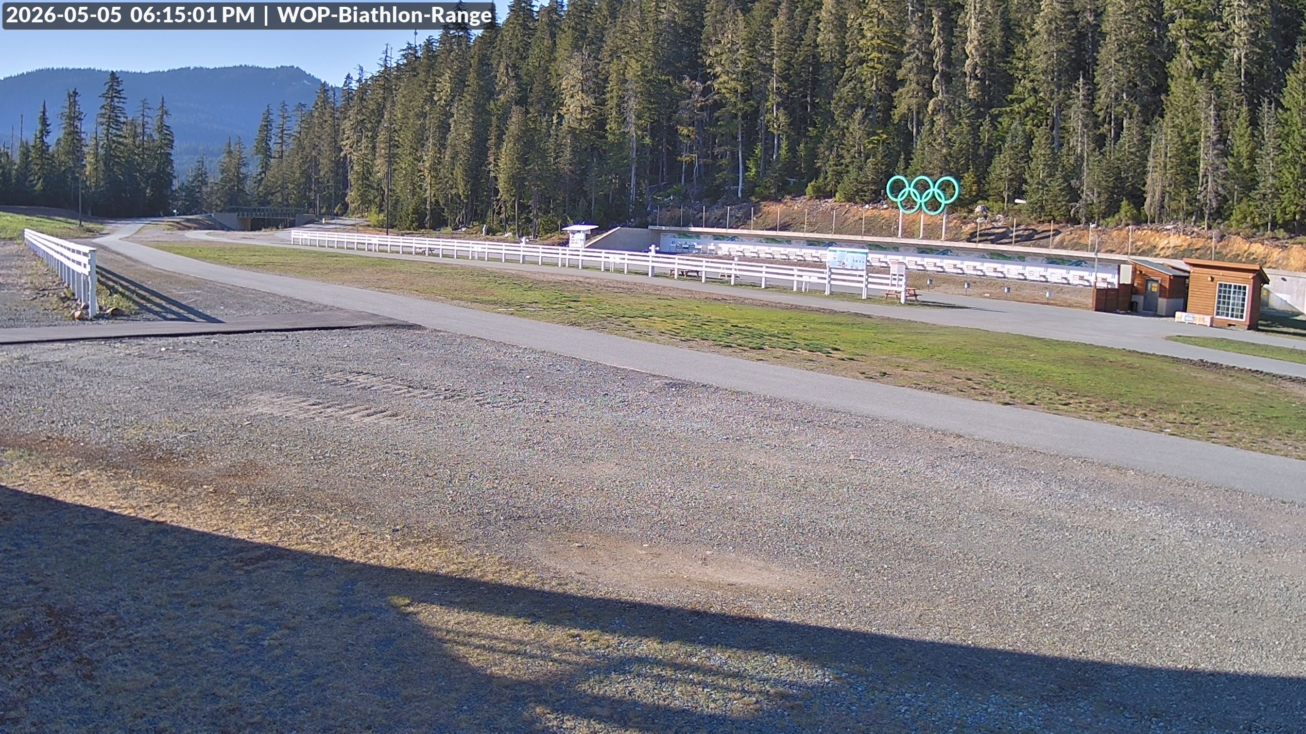 View looking North East to the Olympic Biathlon Range