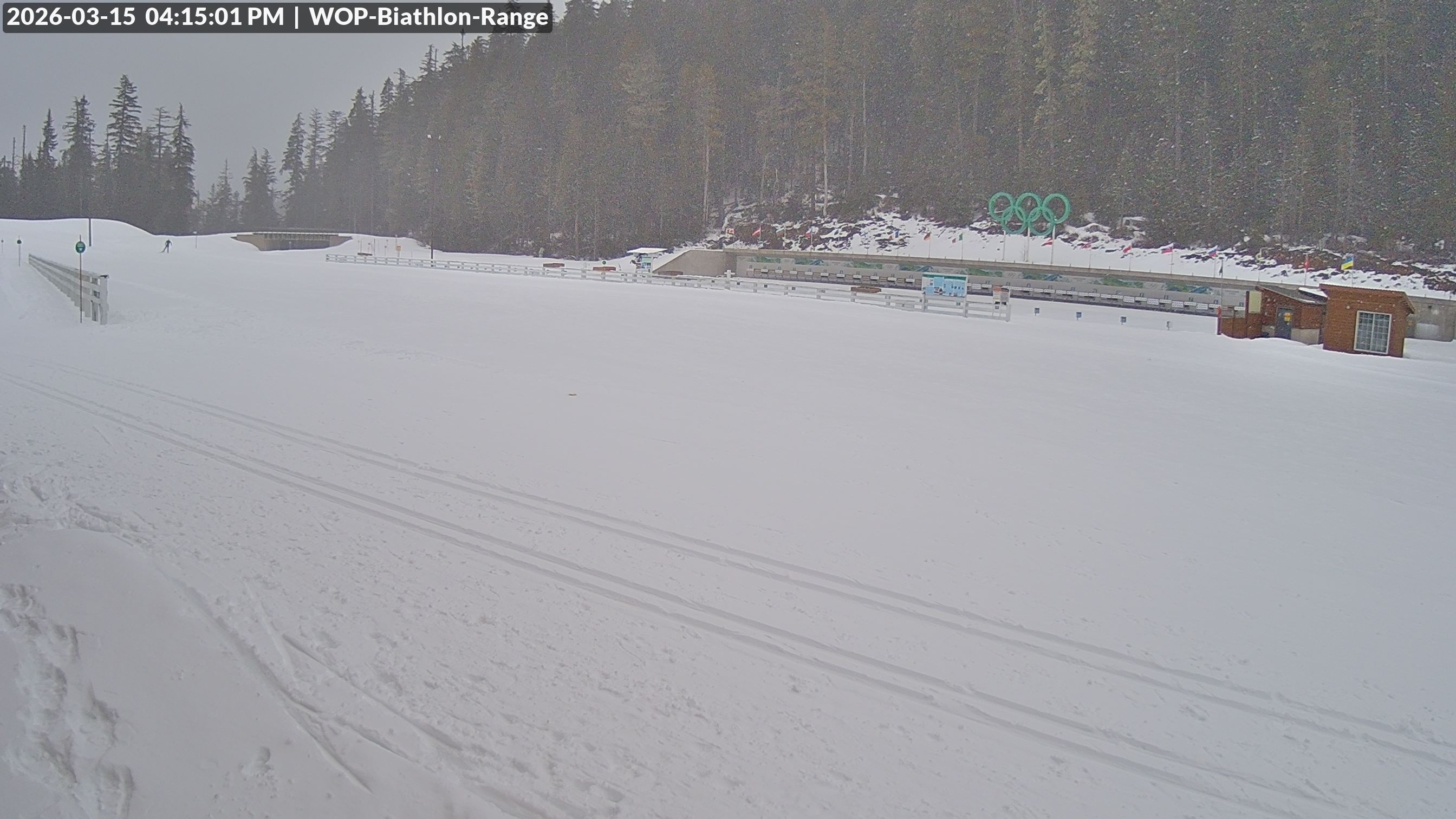 View looking North East to the Olympic Biathlon Range