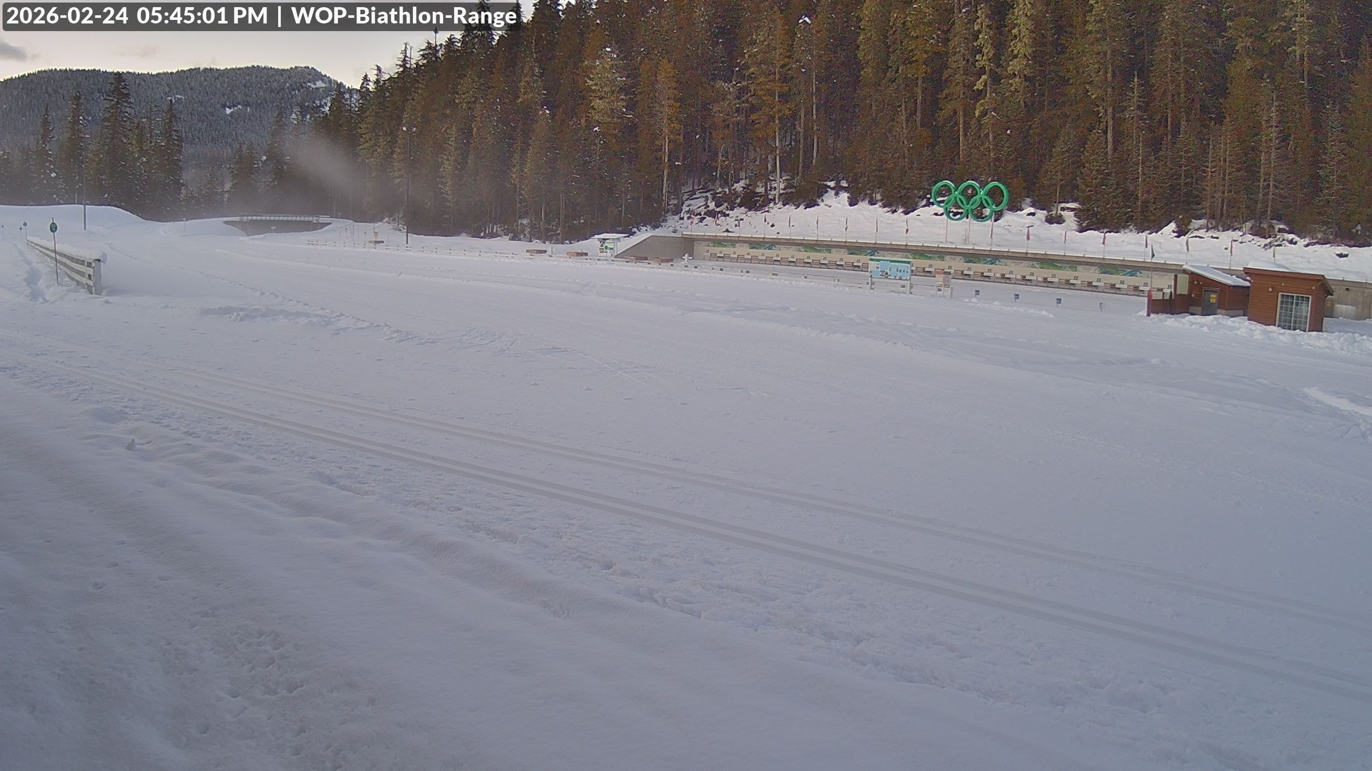 View looking North East to the Olympic Biathlon Range