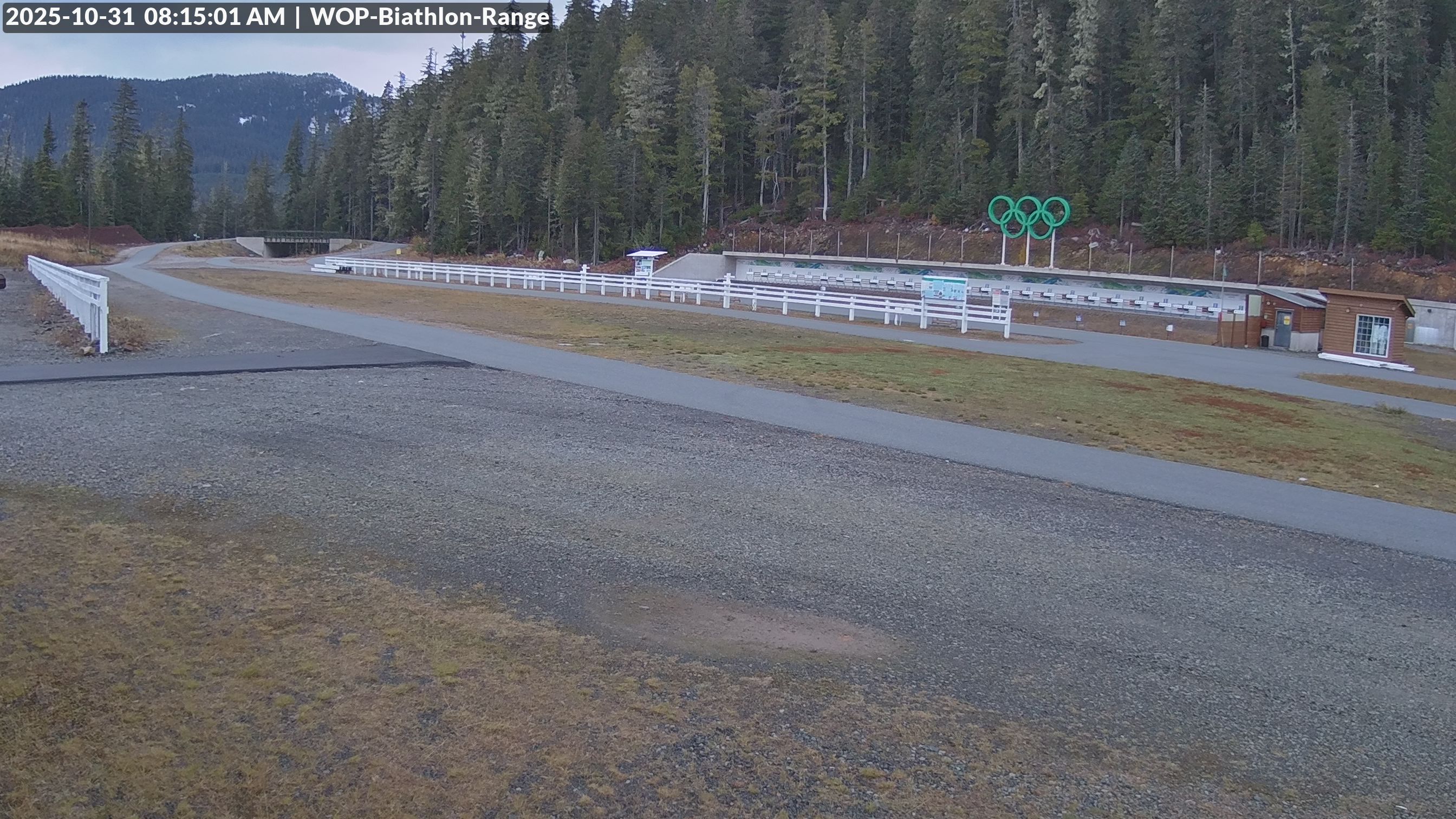 View looking North East to the Olympic Biathlon Range