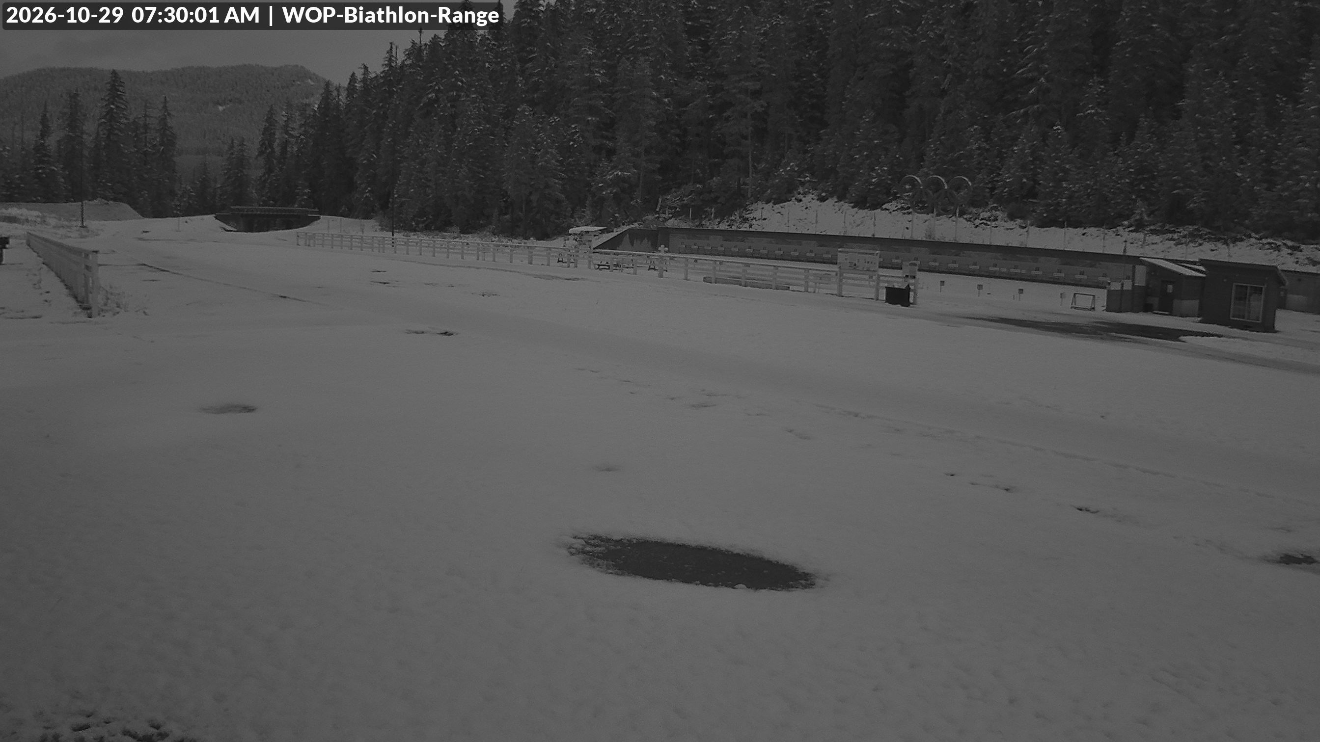 View looking North East to the Olympic Biathlon Range