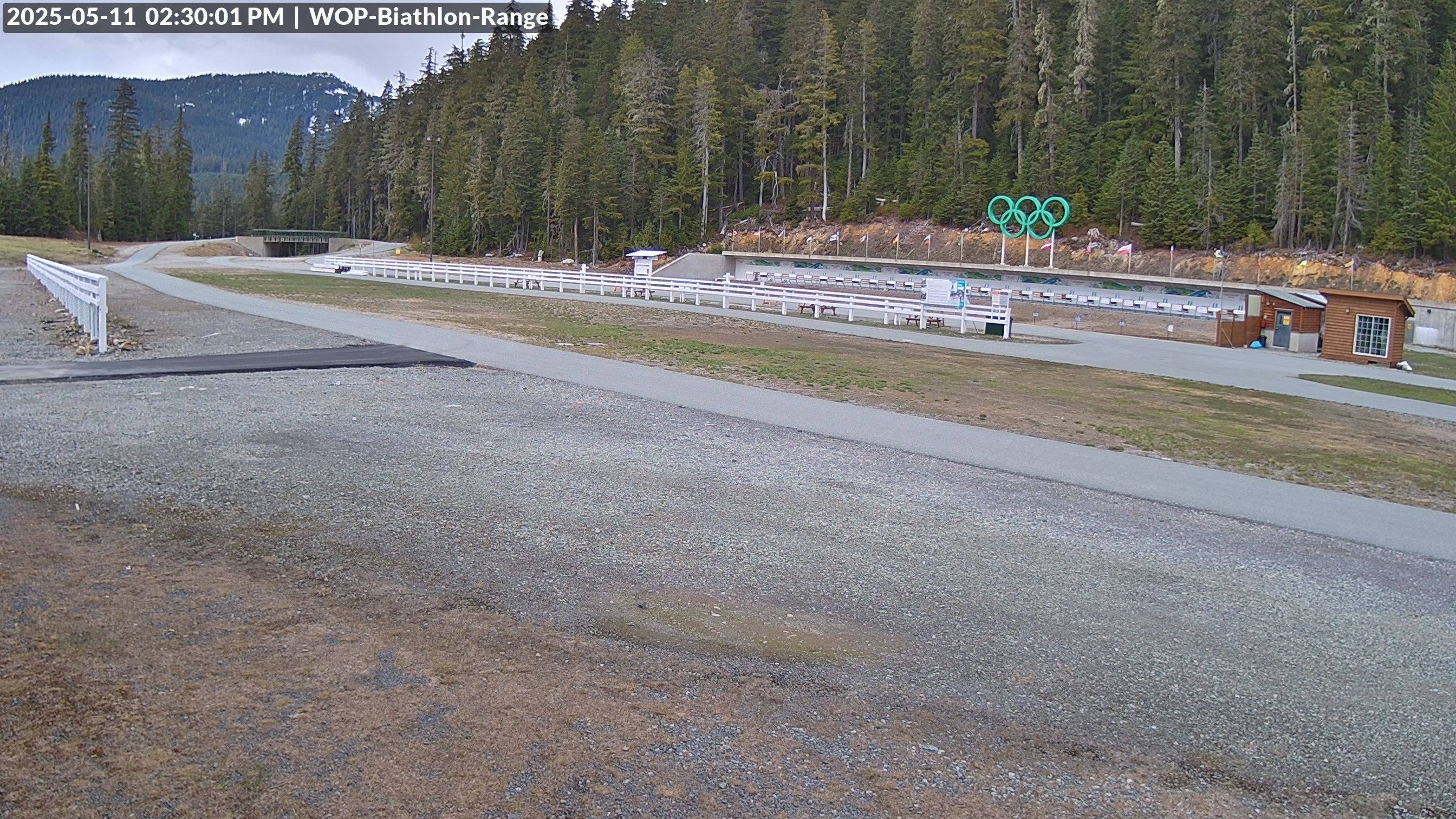 View looking North East to the Olympic Biathlon Range