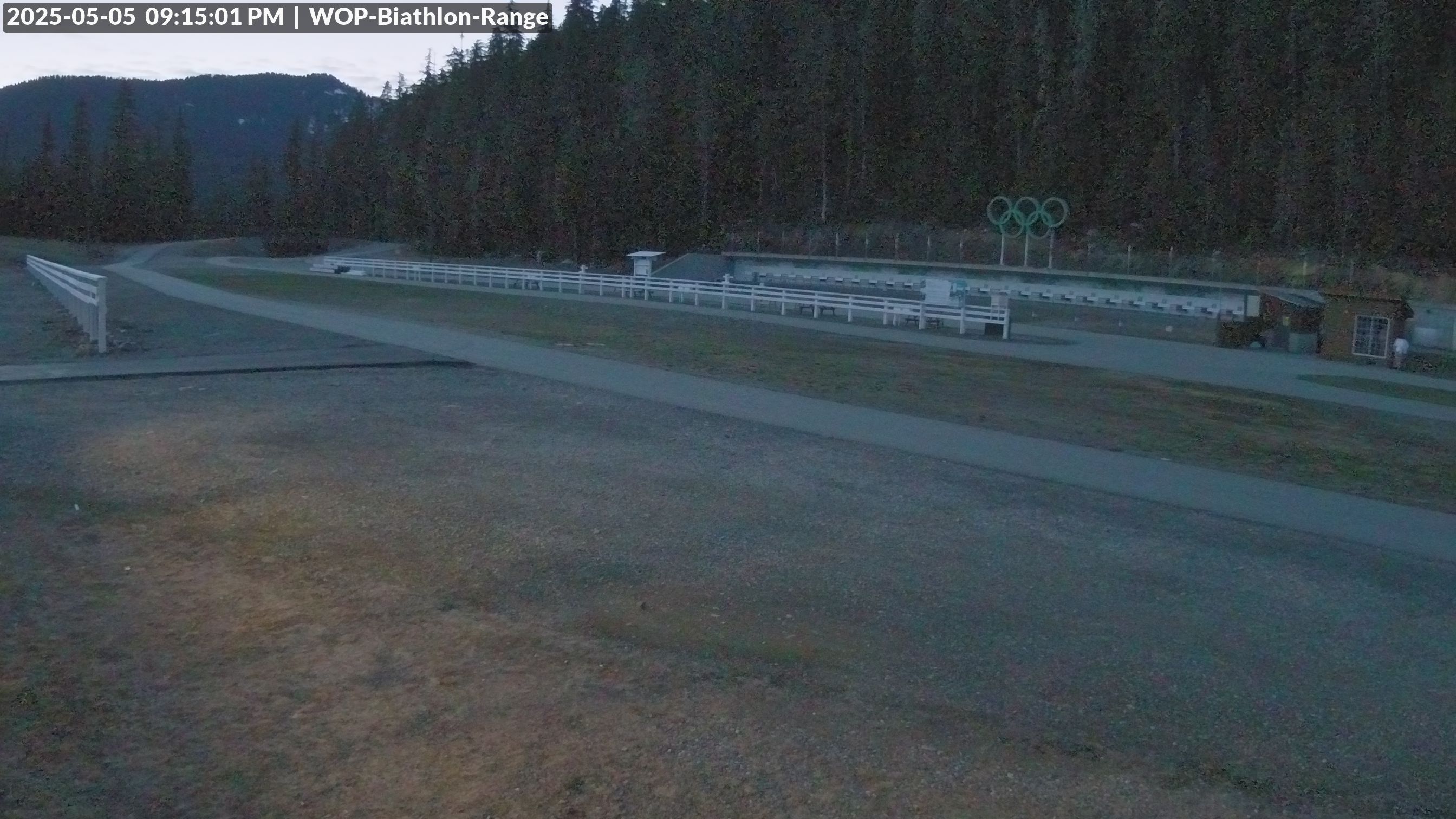 View looking North East to the Olympic Biathlon Range