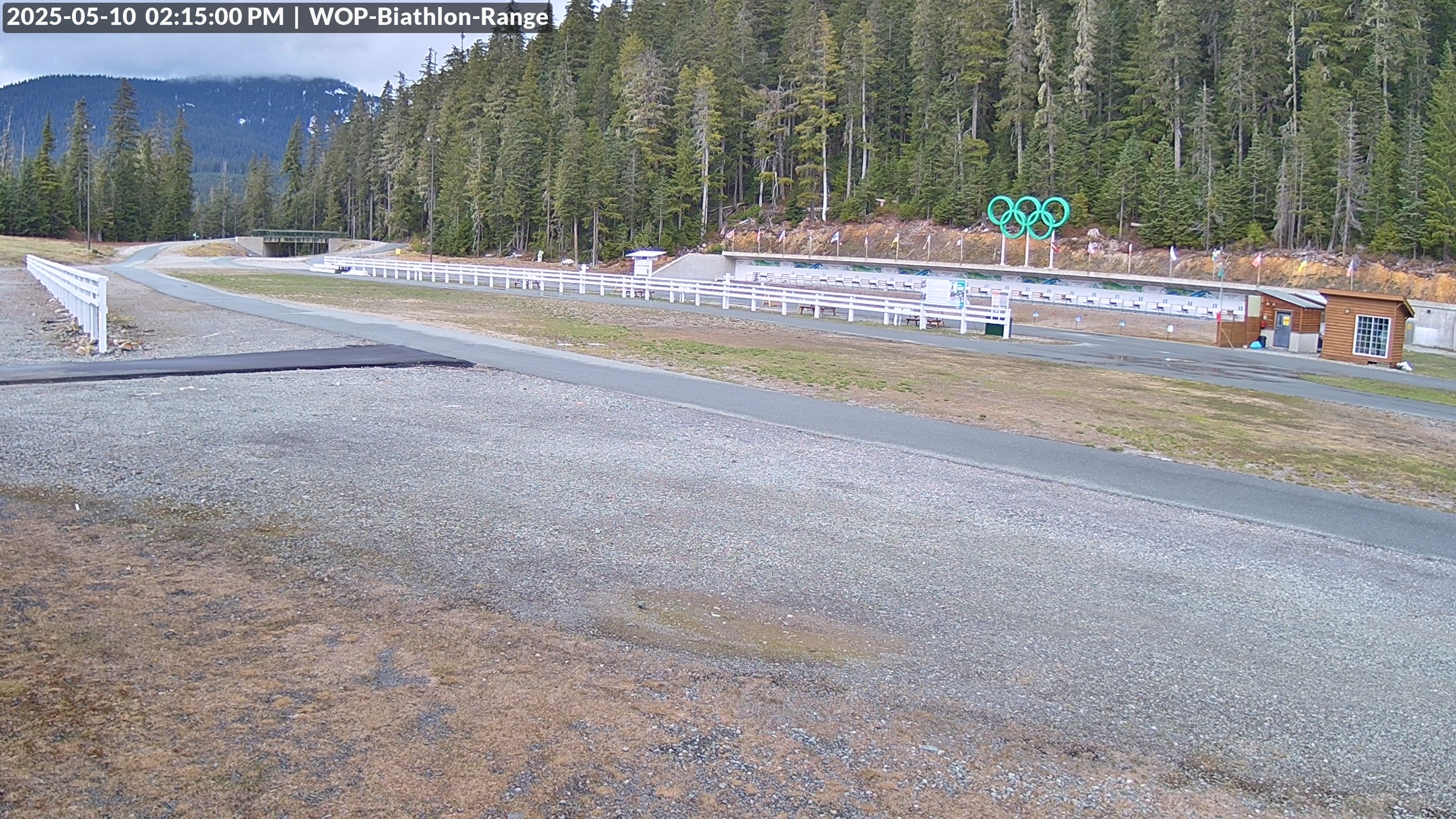View looking North East to the Olympic Biathlon Range