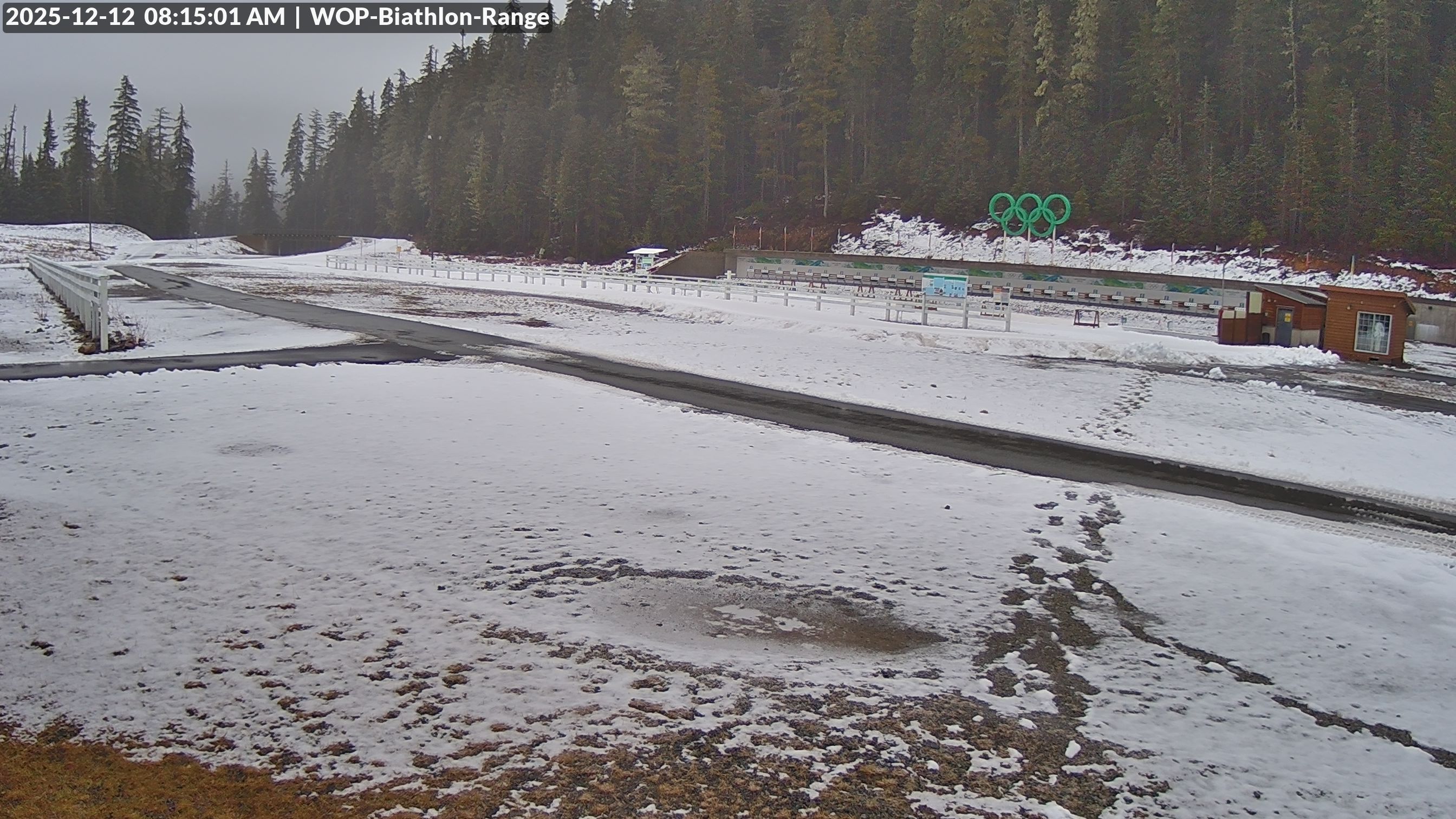 View looking North East to the Olympic Biathlon Range