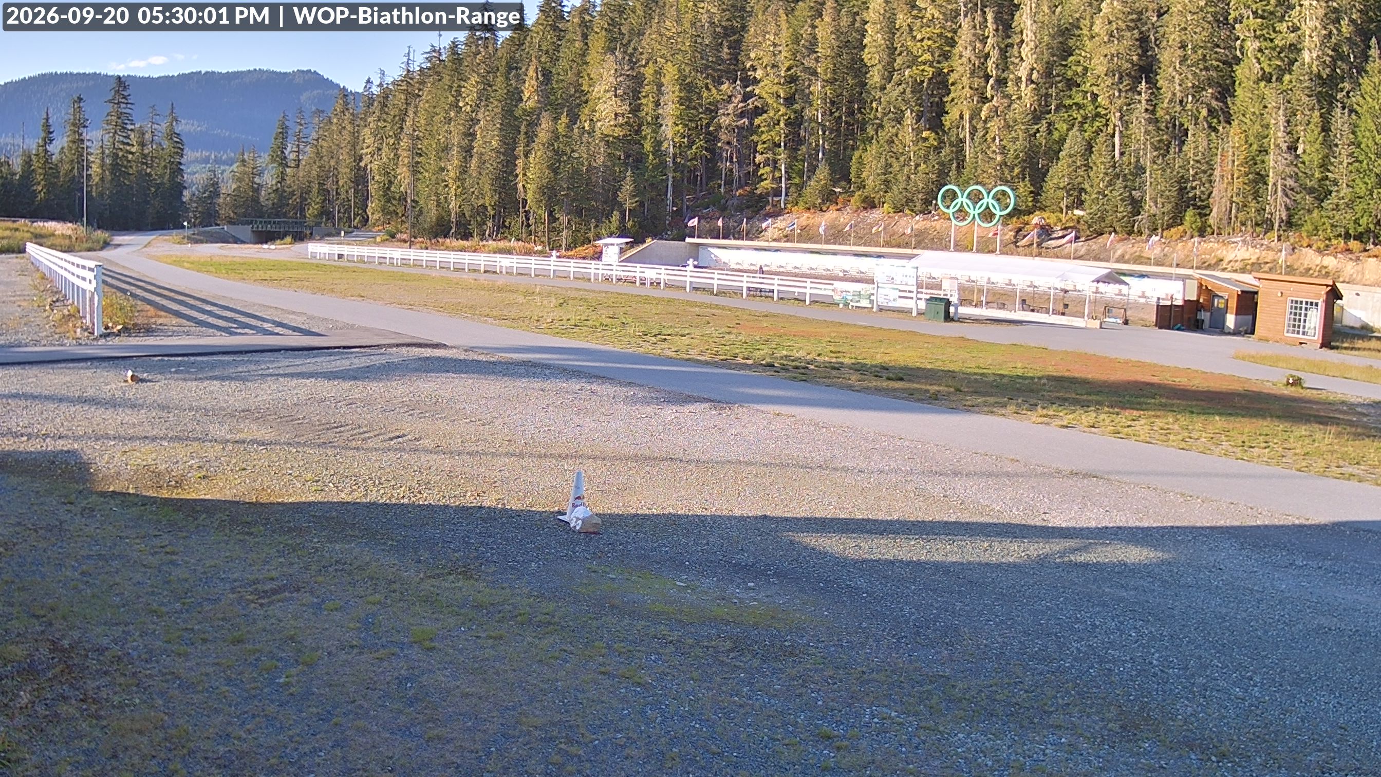 View looking North East to the Olympic Biathlon Range
