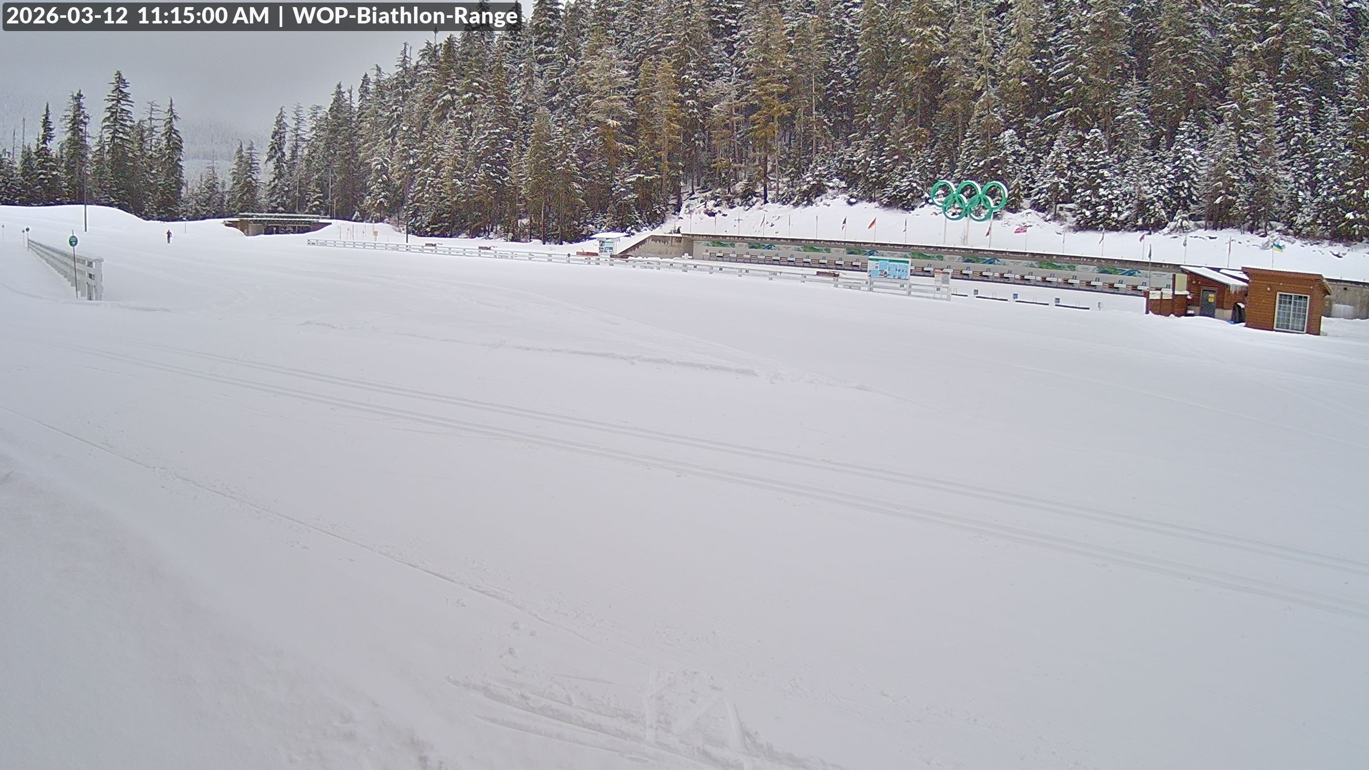 View looking North East to the Olympic Biathlon Range