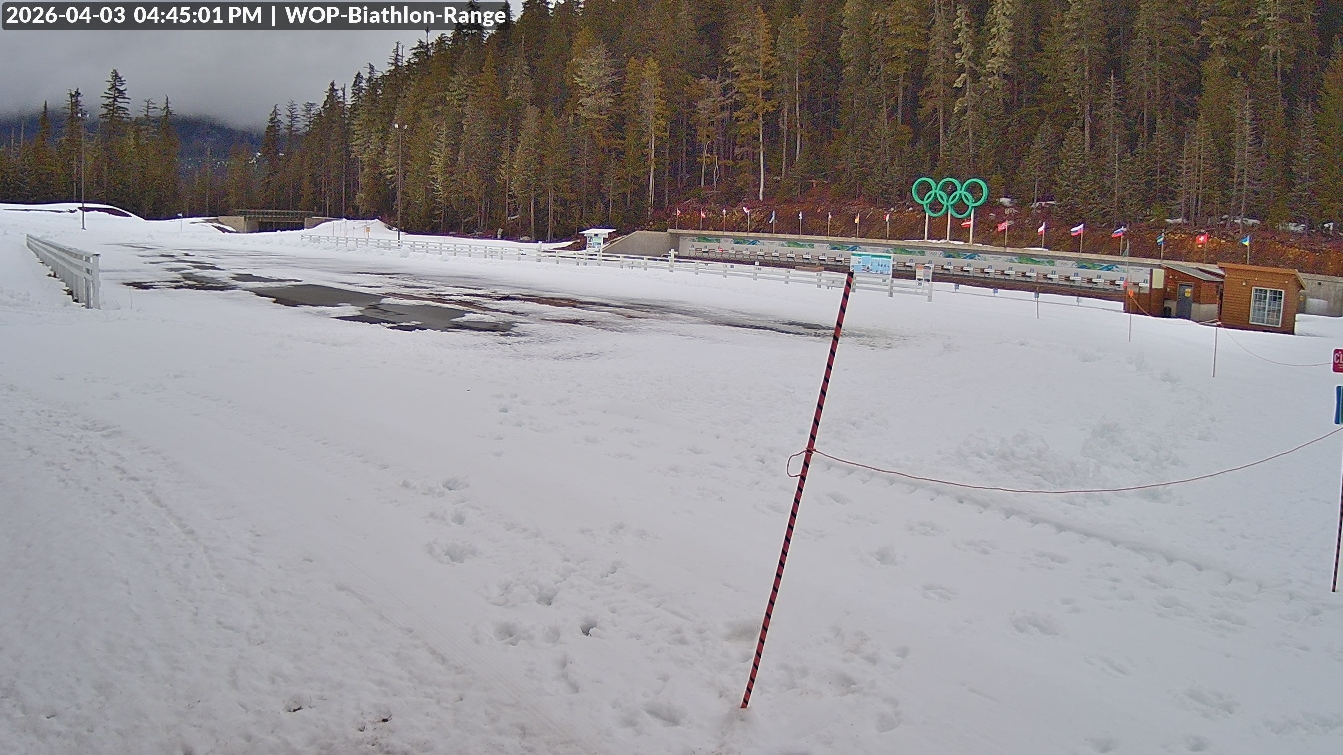 View looking North East to the Olympic Biathlon Range