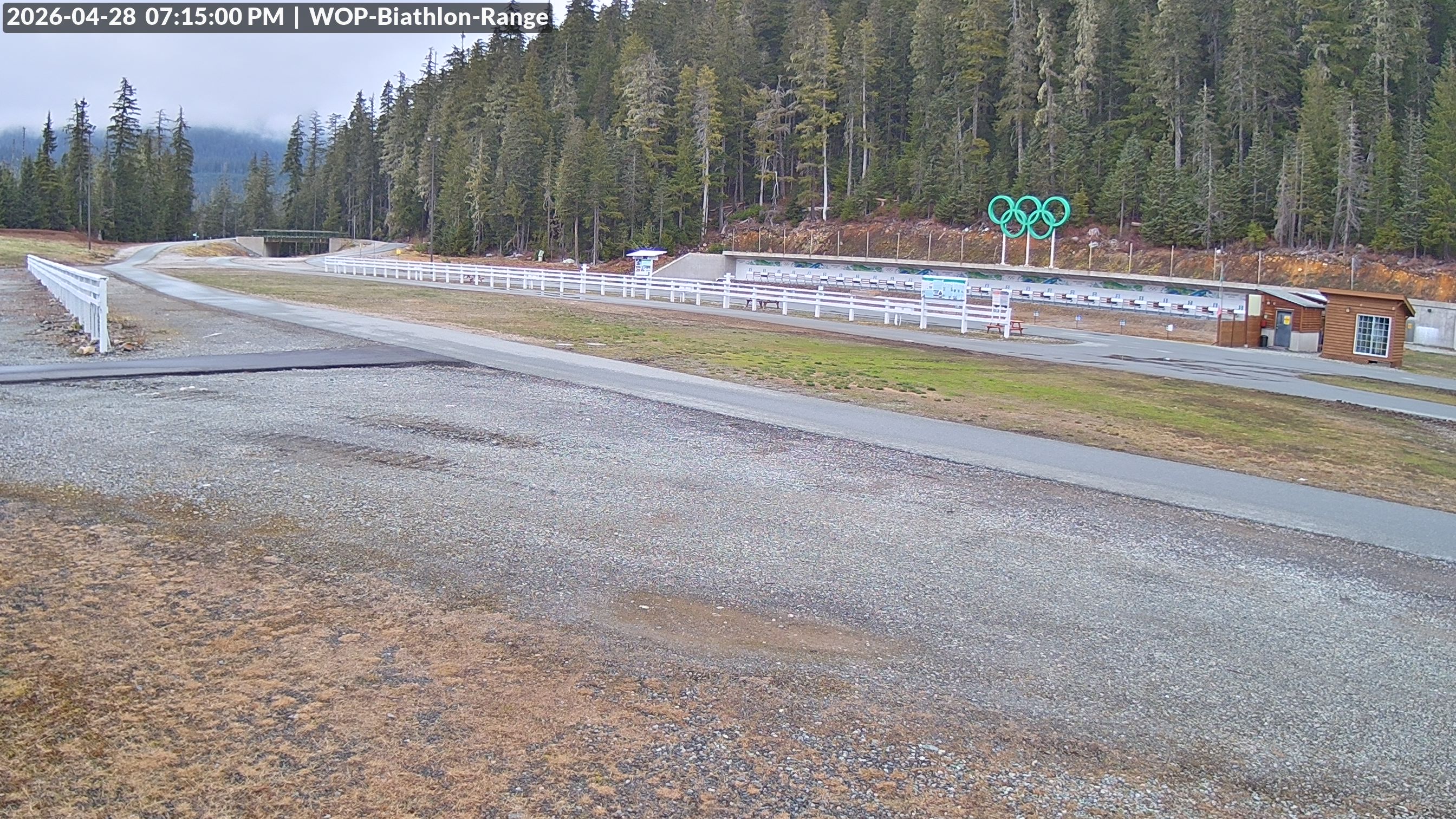 View looking North East to the Olympic Biathlon Range