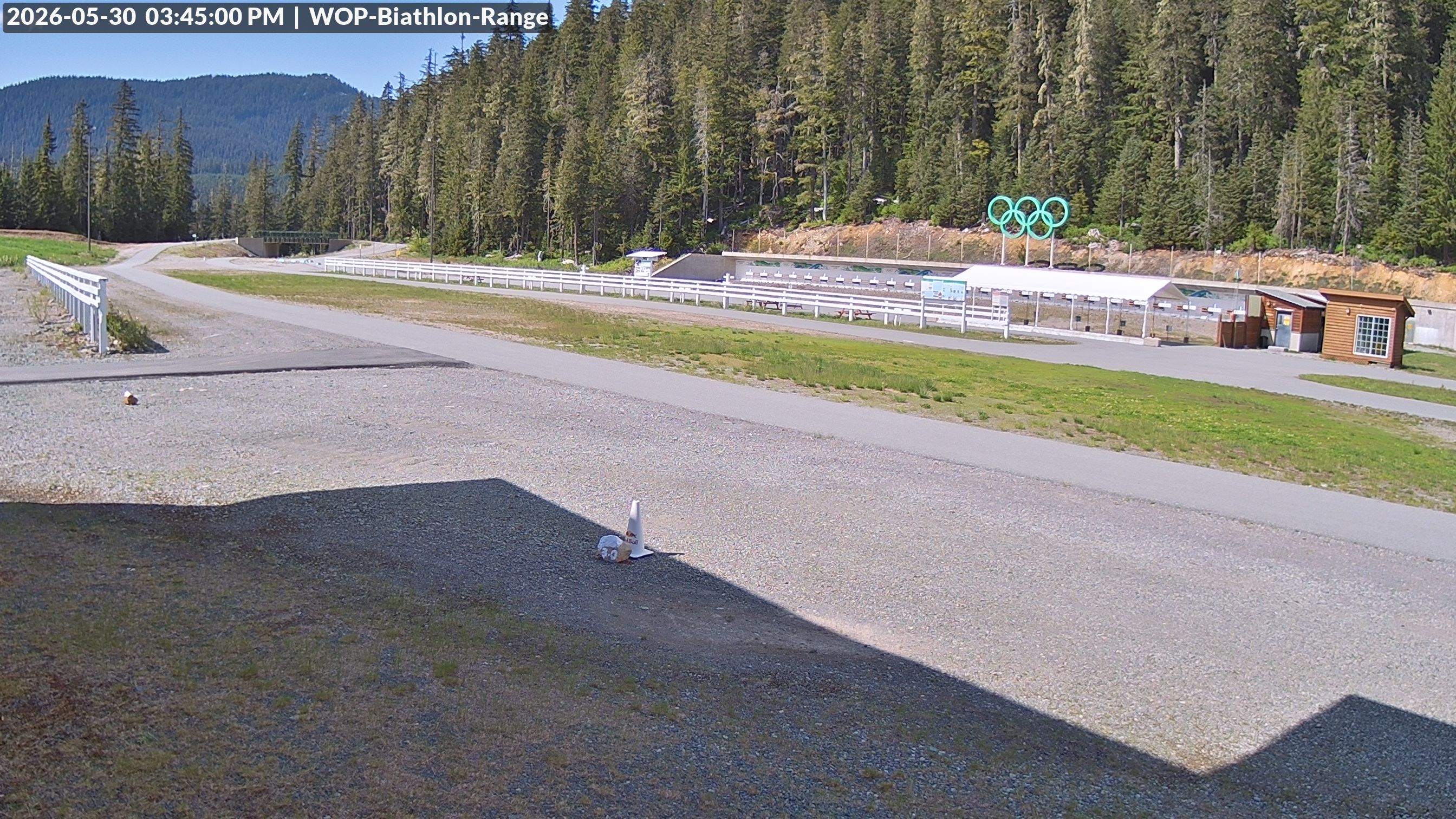 View looking North East to the Olympic Biathlon Range