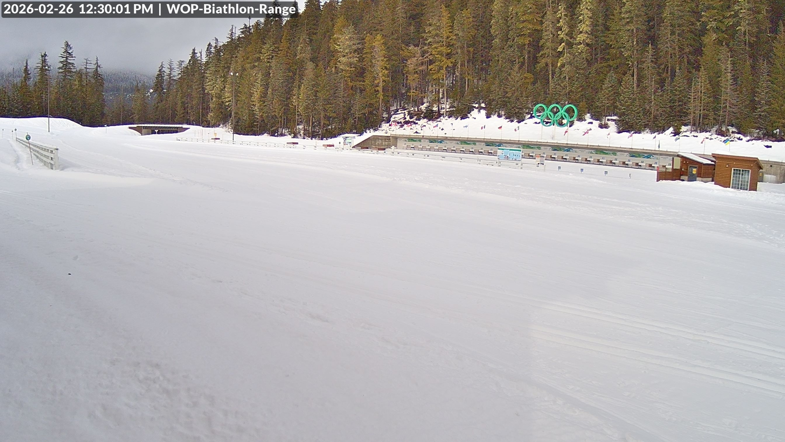 View looking North East to the Olympic Biathlon Range