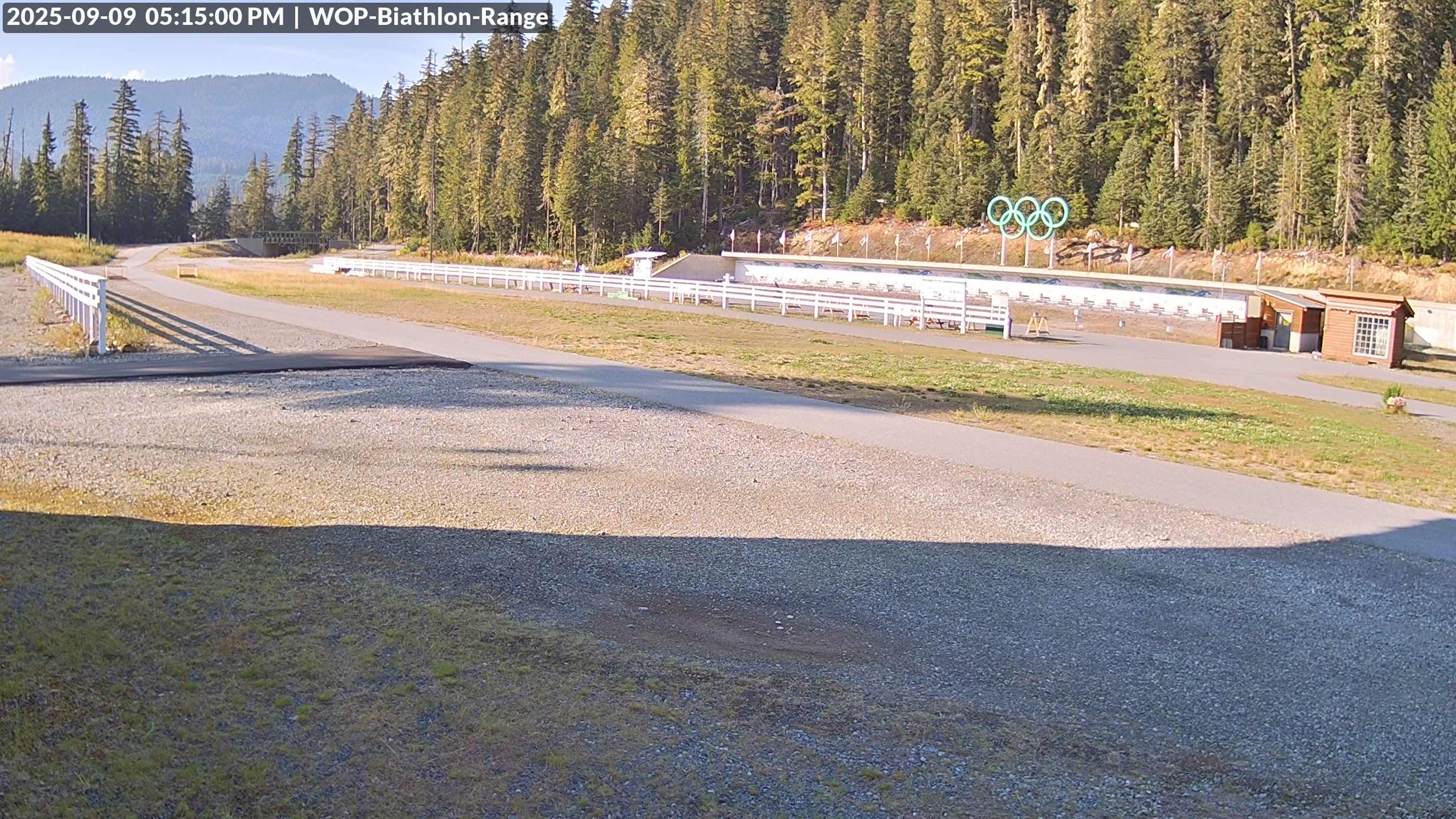 View looking North East to the Olympic Biathlon Range
