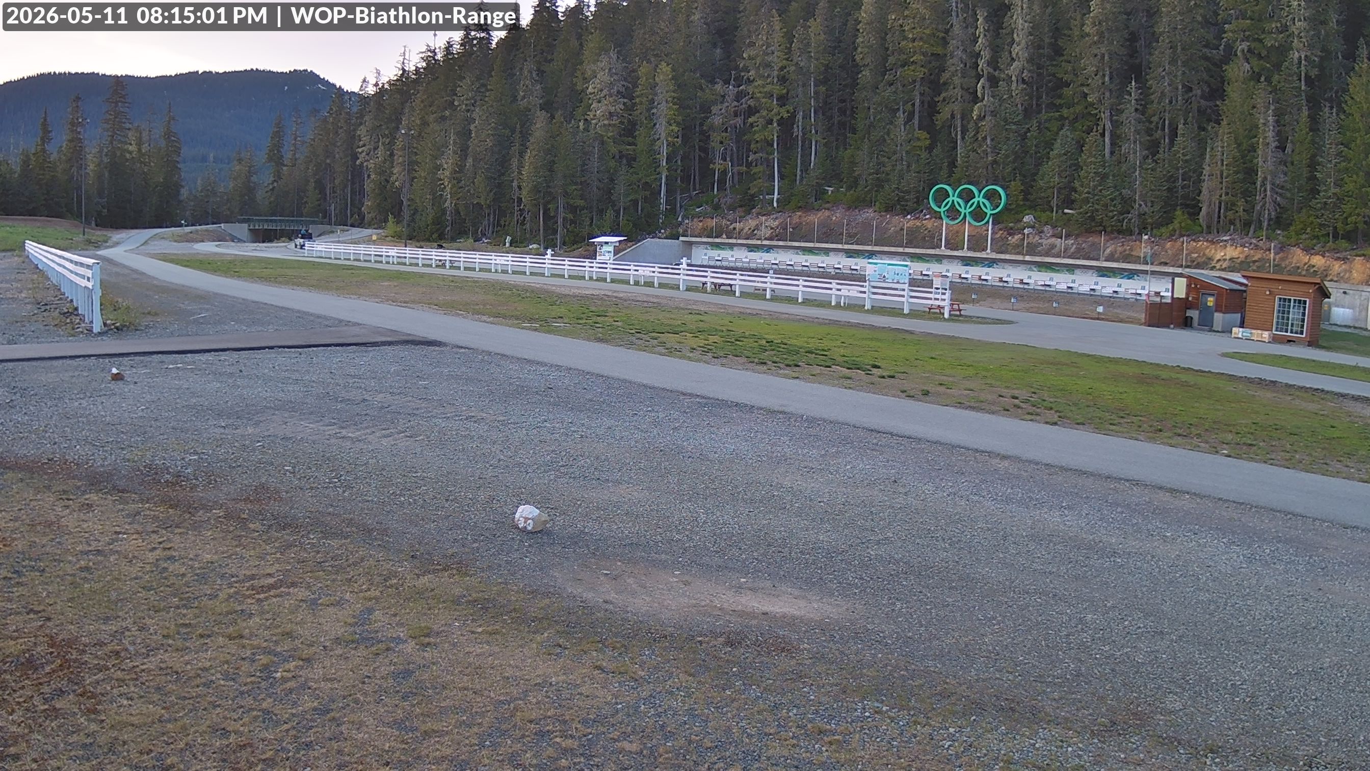 View looking North East to the Olympic Biathlon Range