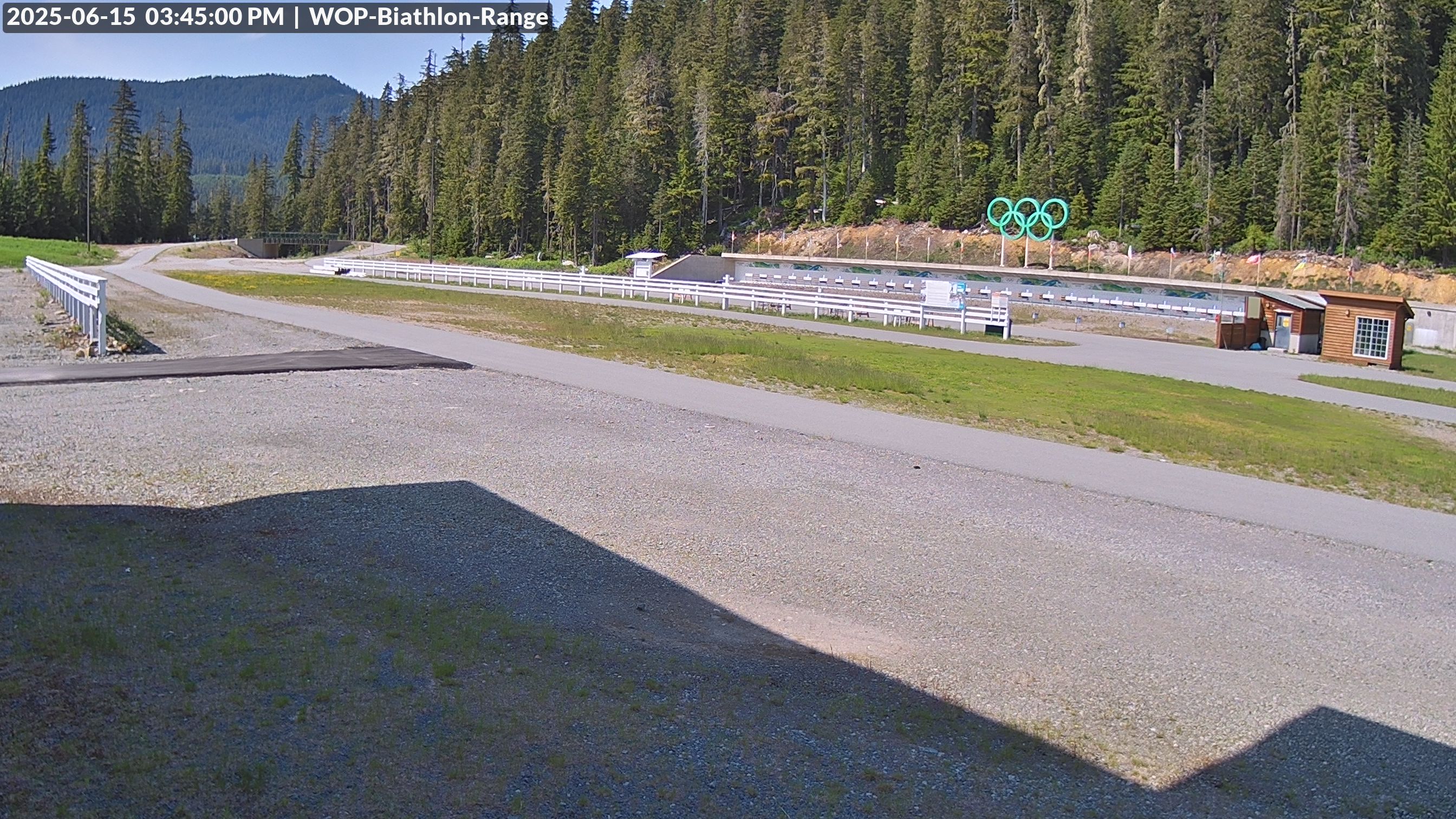 View looking North East to the Olympic Biathlon Range