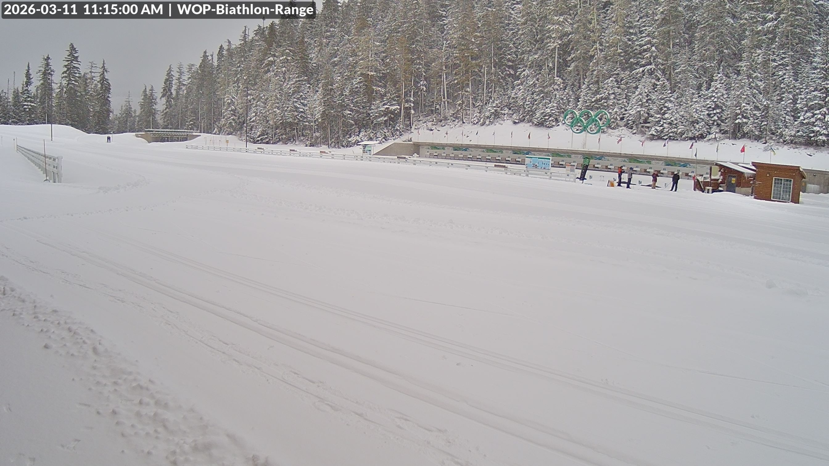 View looking North East to the Olympic Biathlon Range