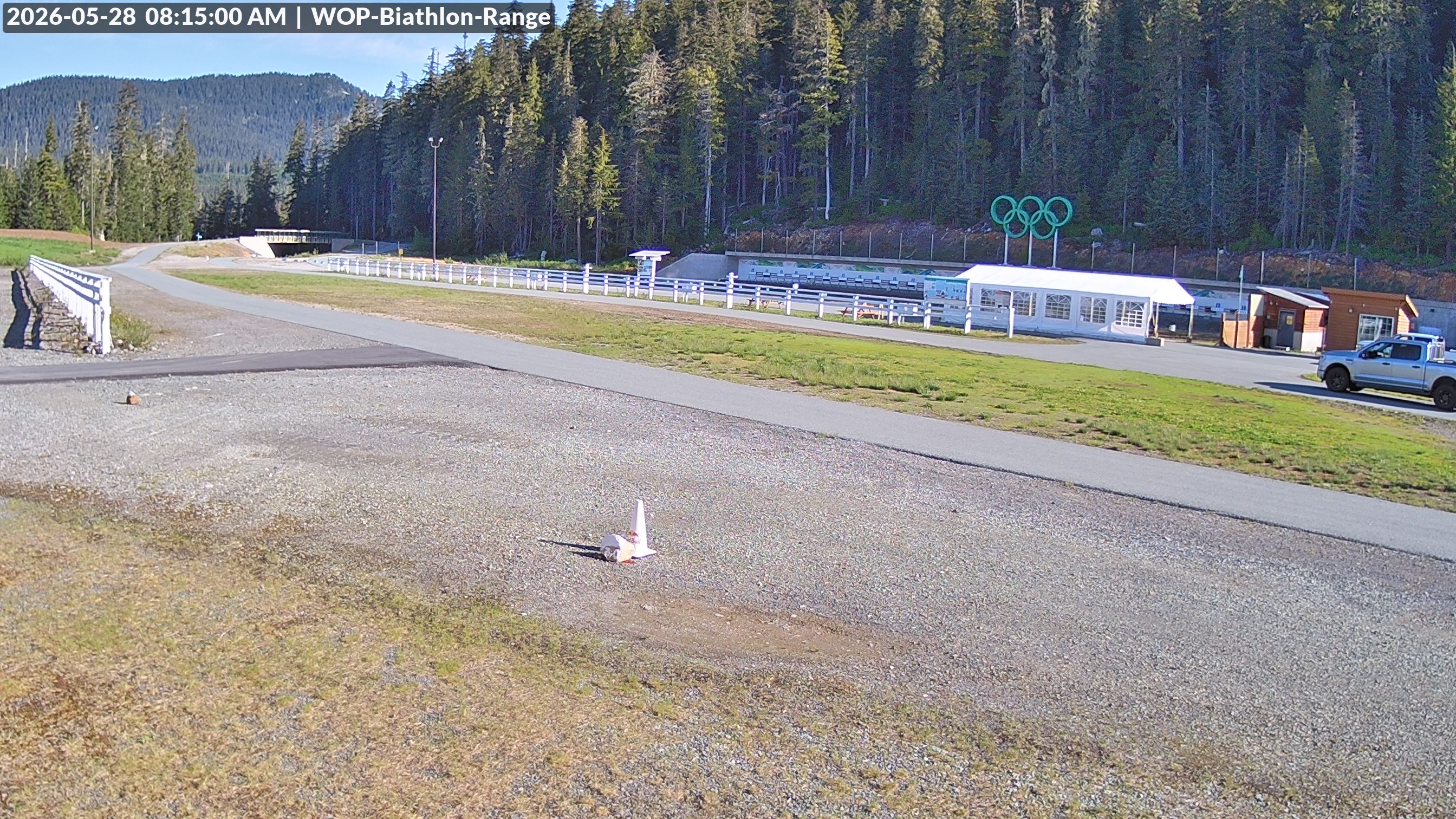 View looking North East to the Olympic Biathlon Range