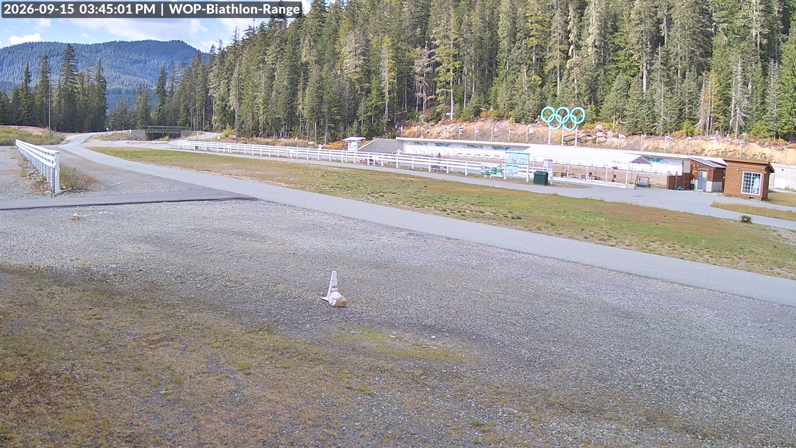 View looking North East to the Olympic Biathlon Range