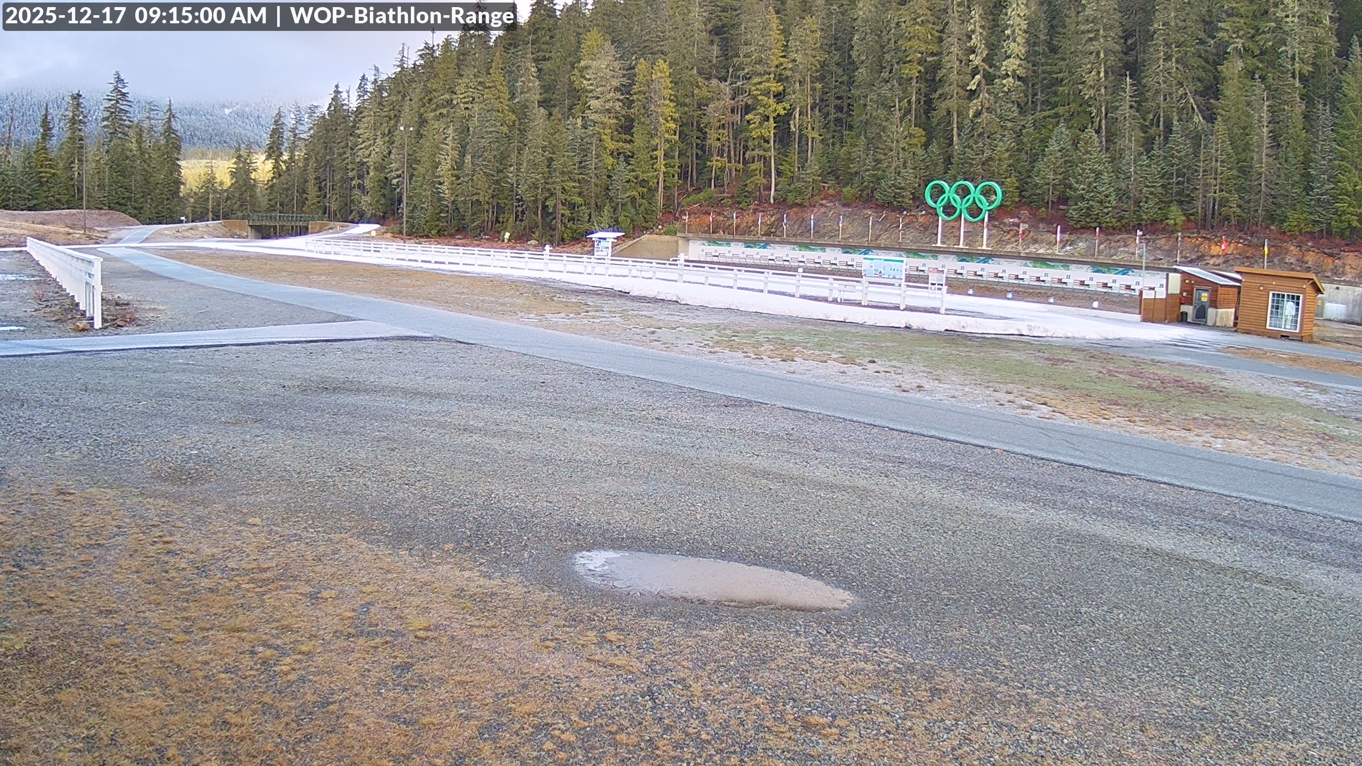 View looking North East to the Olympic Biathlon Range