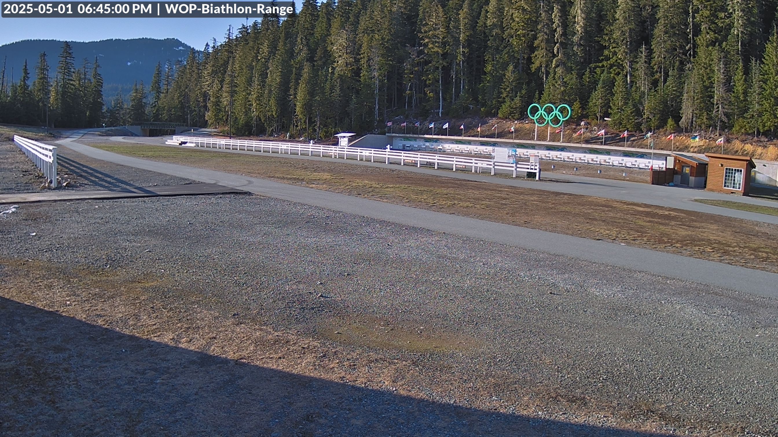 View looking North East to the Olympic Biathlon Range