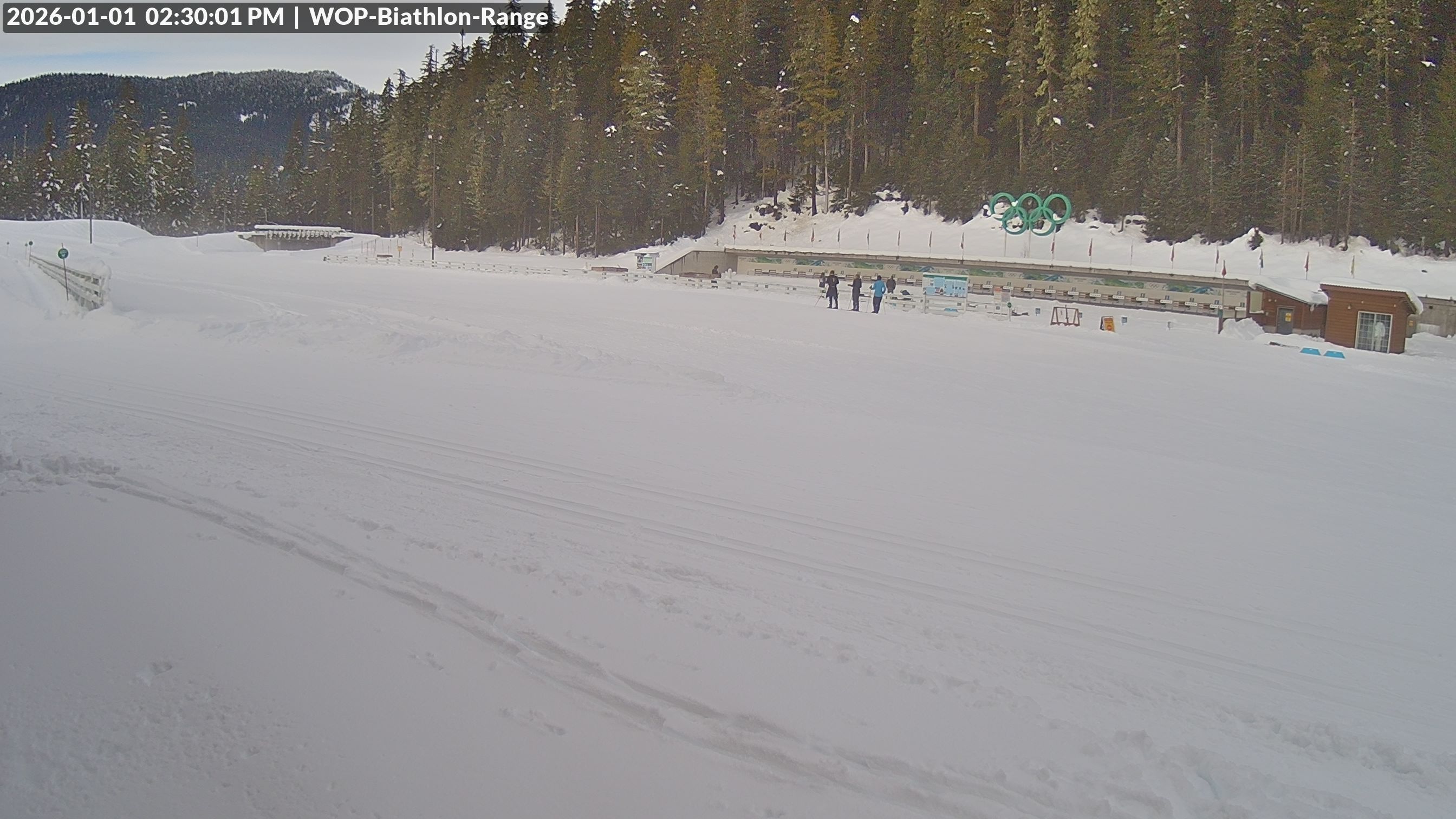 View looking North East to the Olympic Biathlon Range