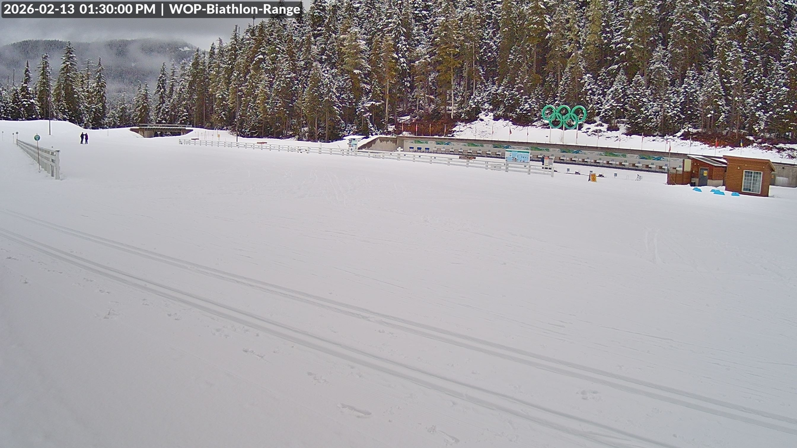 View looking North East to the Olympic Biathlon Range