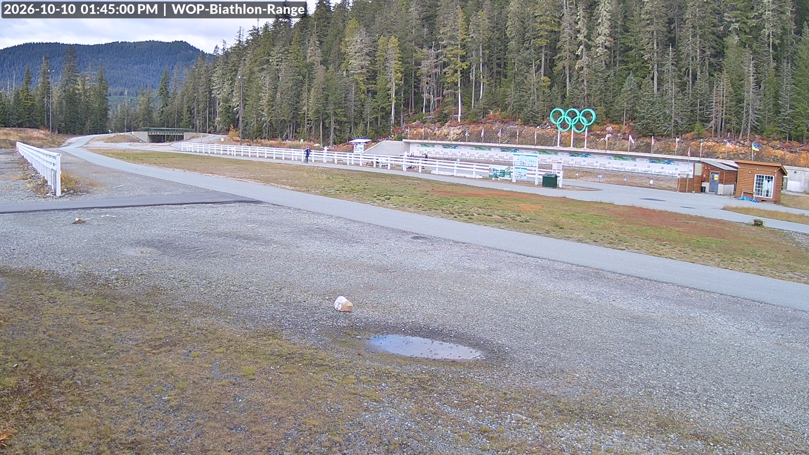 View looking North East to the Olympic Biathlon Range