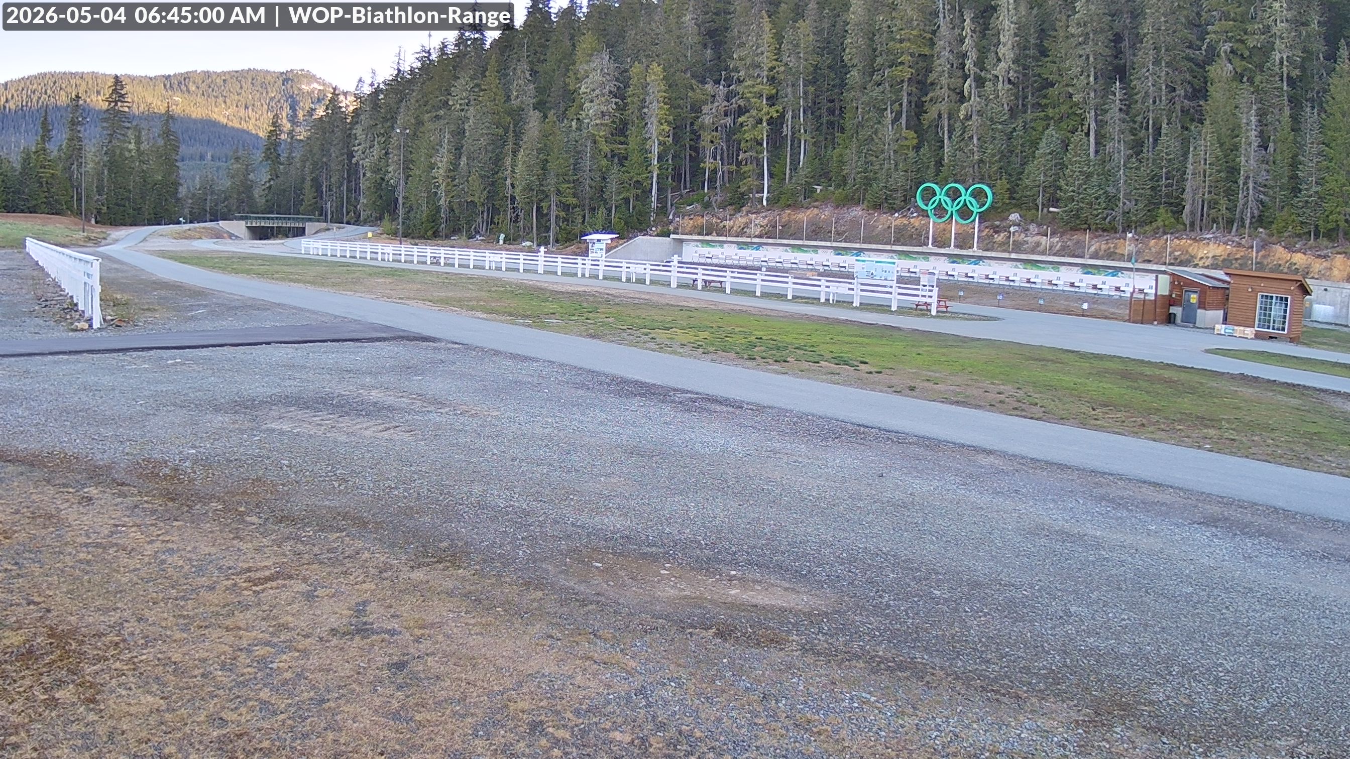 View looking North East to the Olympic Biathlon Range