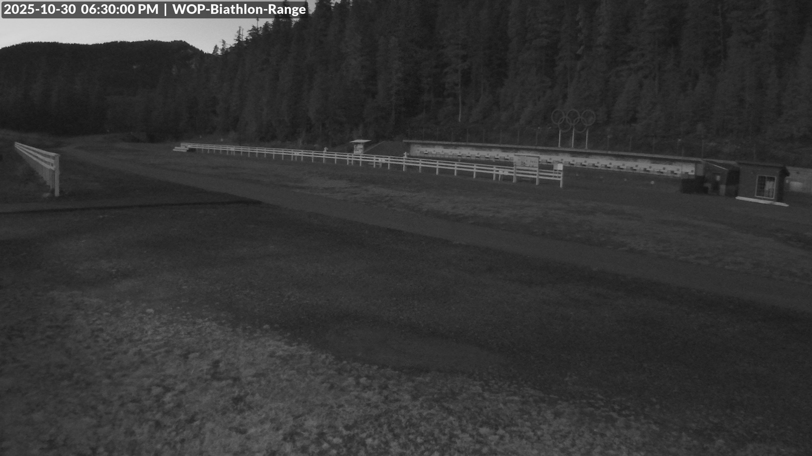 View looking North East to the Olympic Biathlon Range