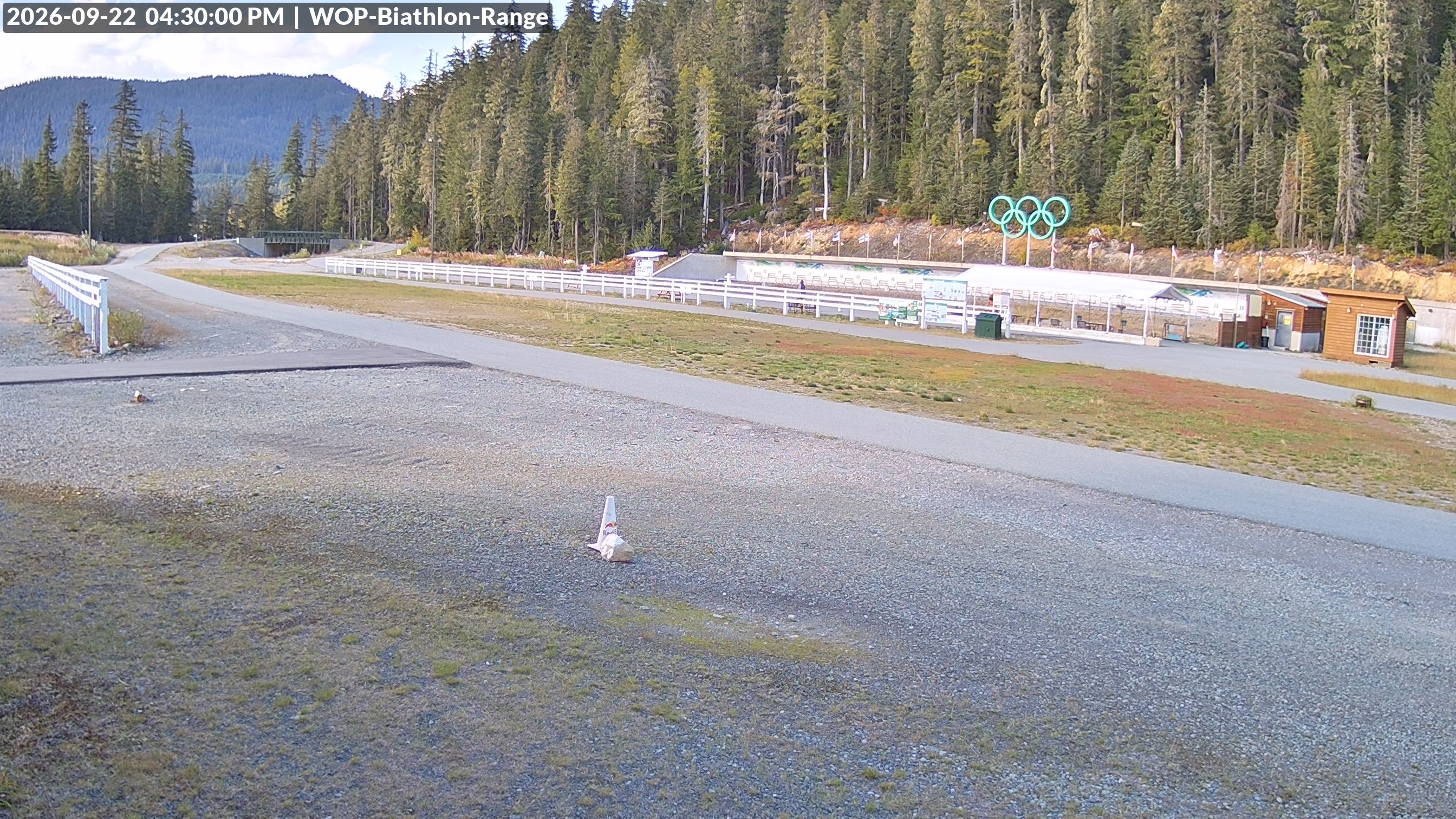 View looking North East to the Olympic Biathlon Range