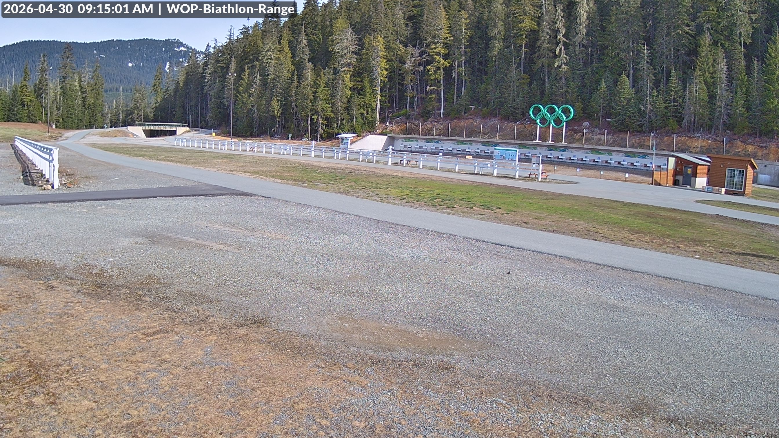 View looking North East to the Olympic Biathlon Range