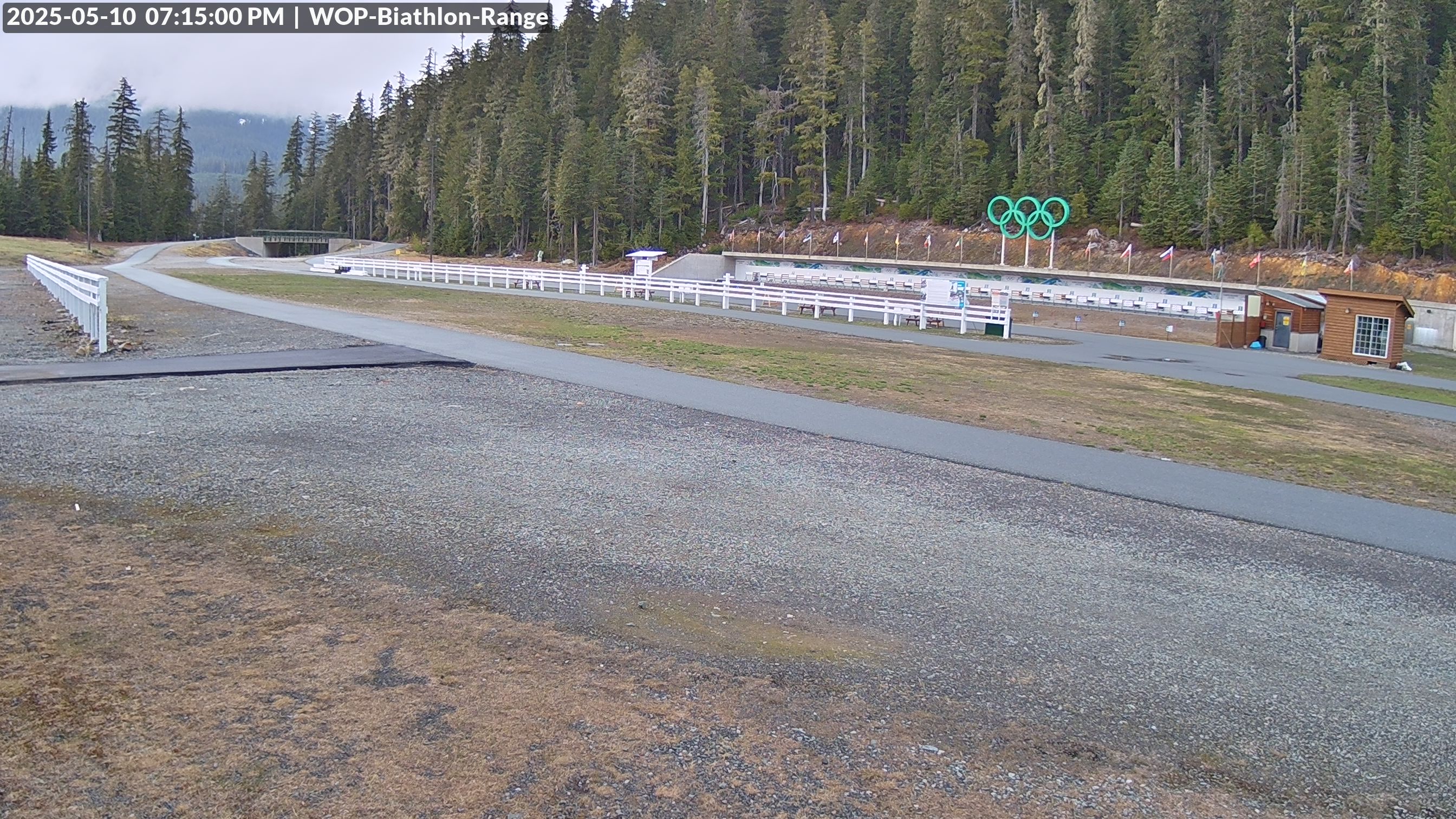 View looking North East to the Olympic Biathlon Range