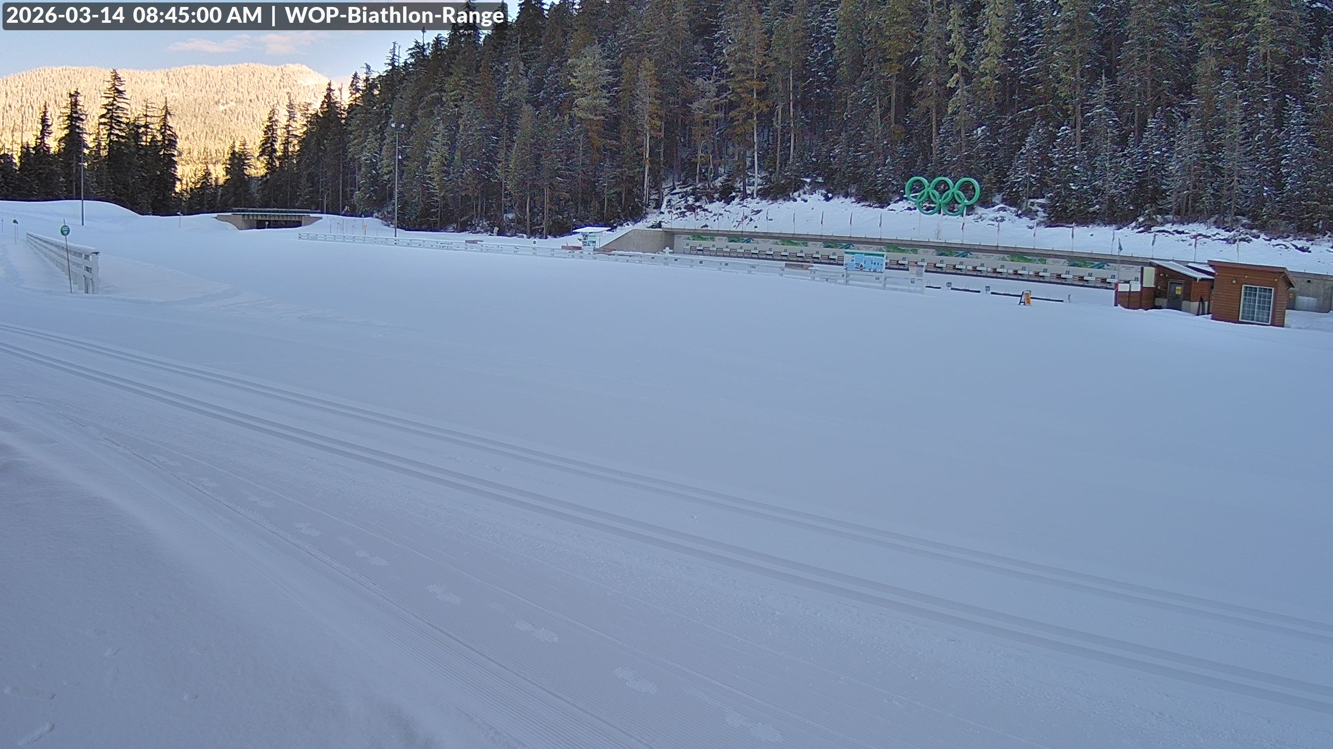 View looking North East to the Olympic Biathlon Range