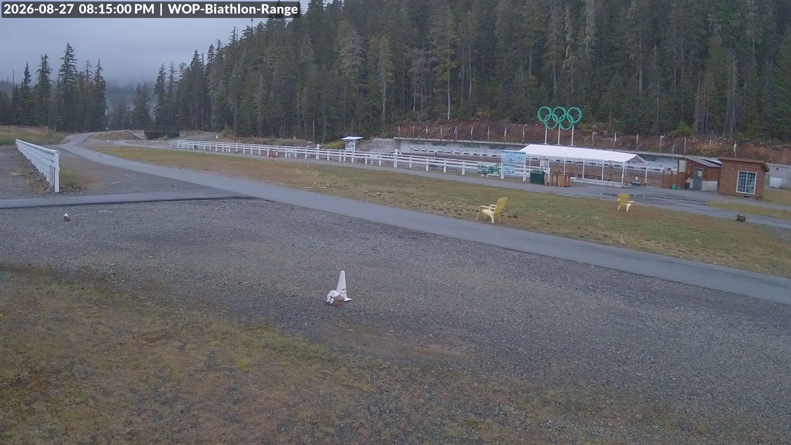 View looking North East to the Olympic Biathlon Range