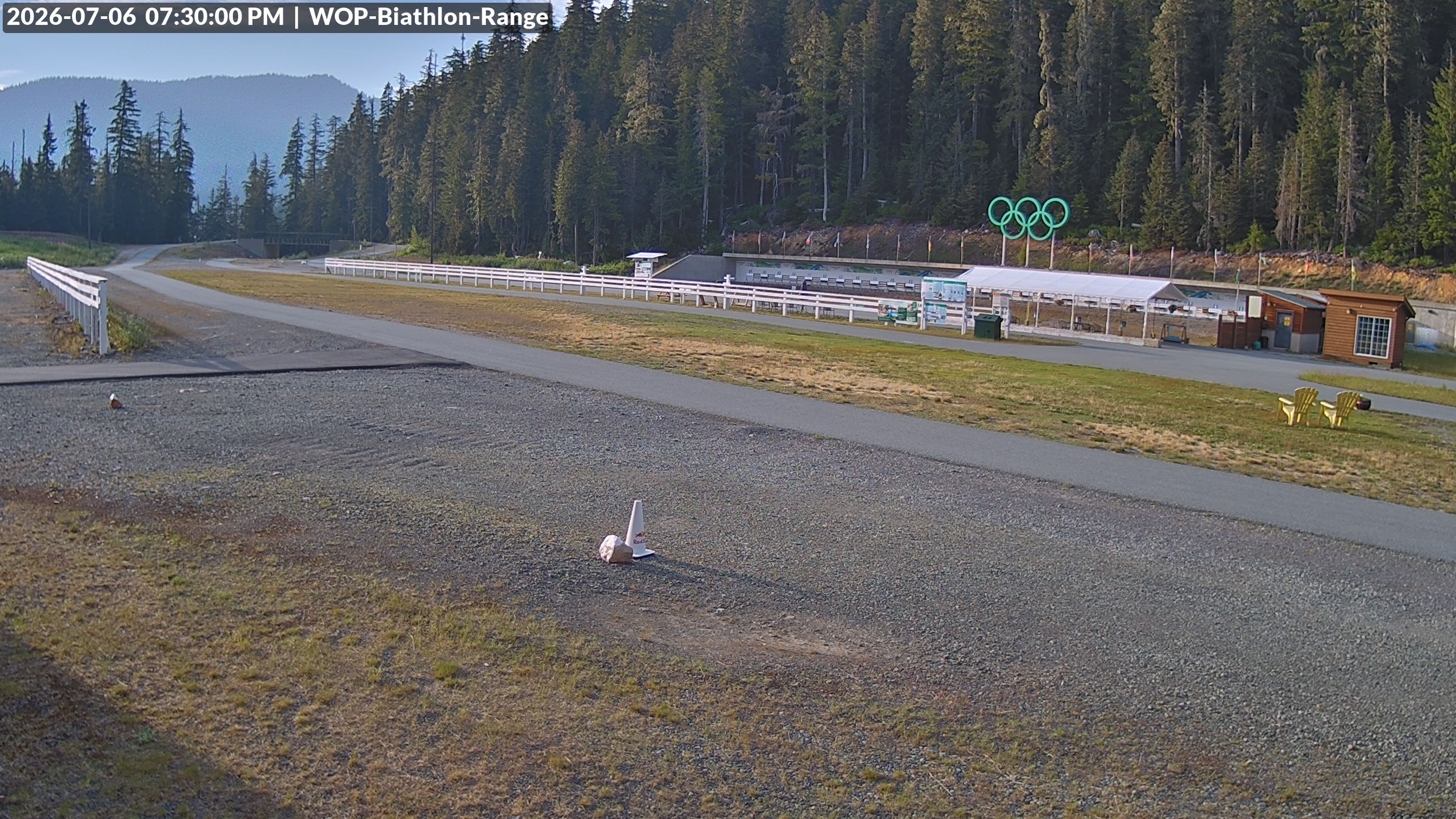 View looking North East to the Olympic Biathlon Range