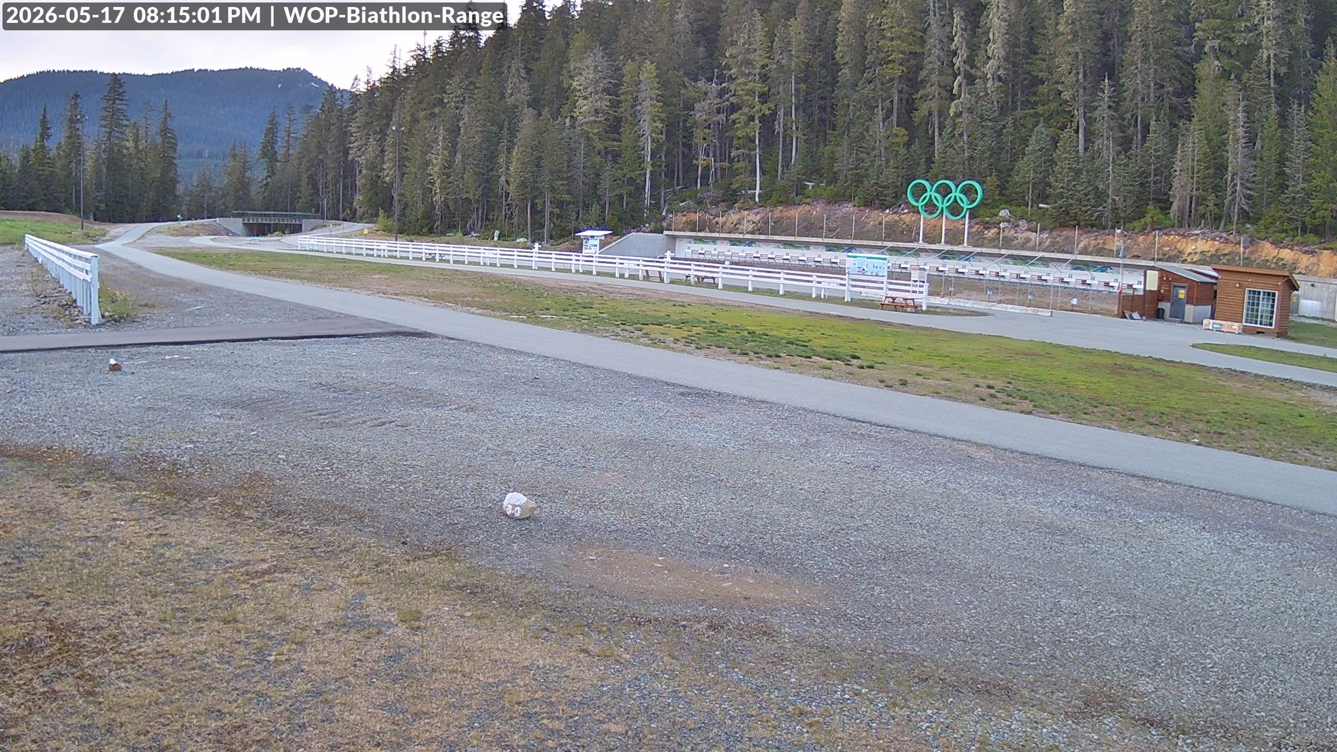 View looking North East to the Olympic Biathlon Range