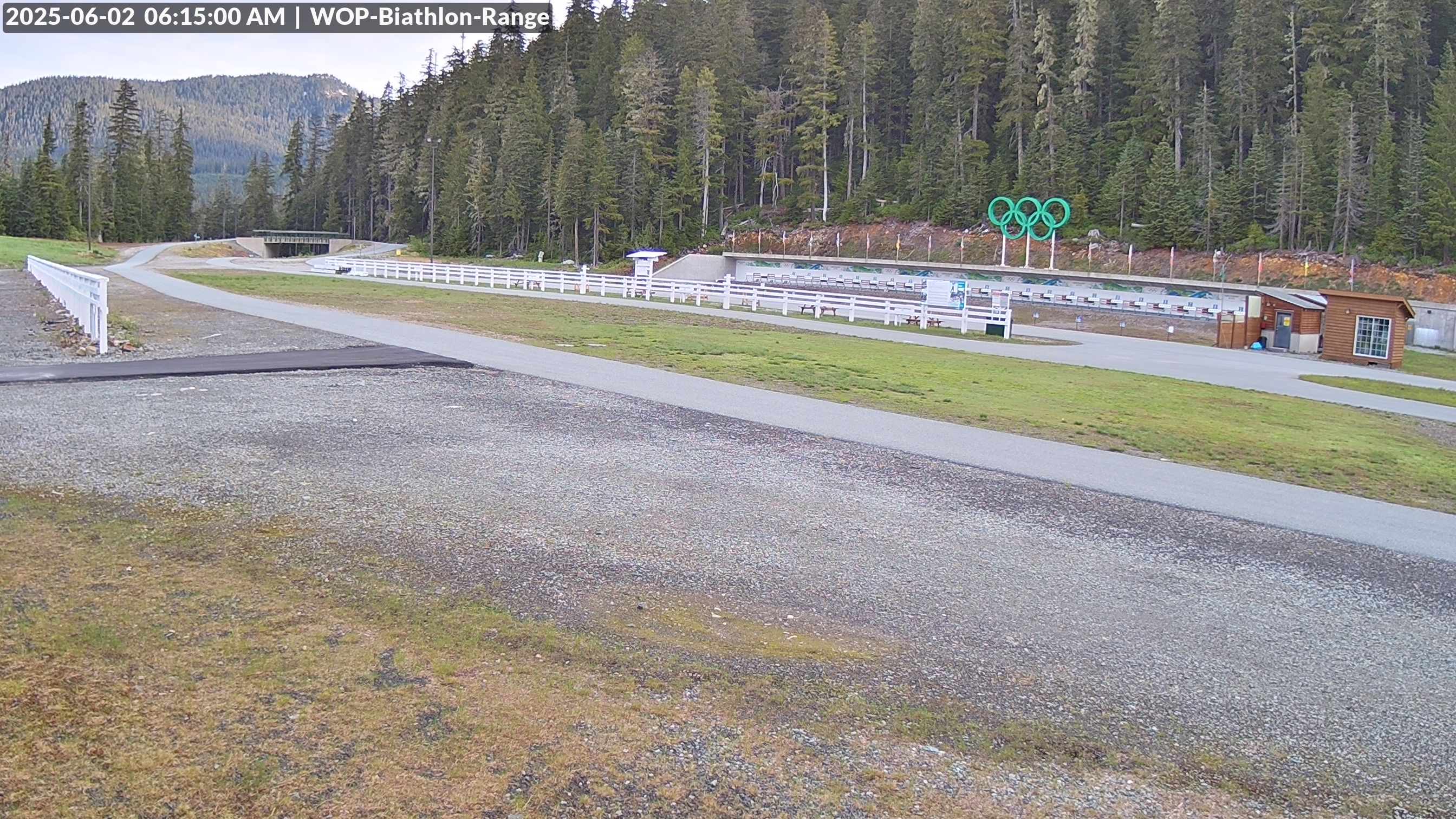 View looking North East to the Olympic Biathlon Range